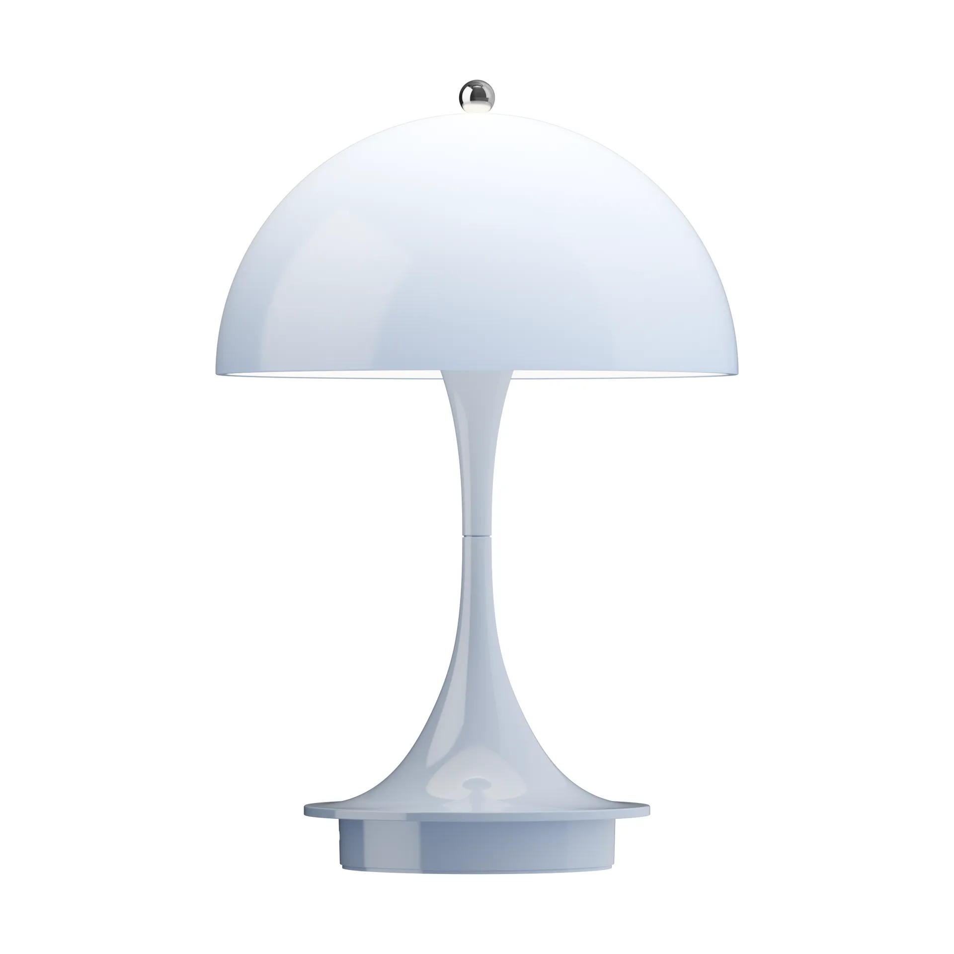Louis Poulsen Panthella 160 Portable v3 pöytävalaisin Opal pale blue