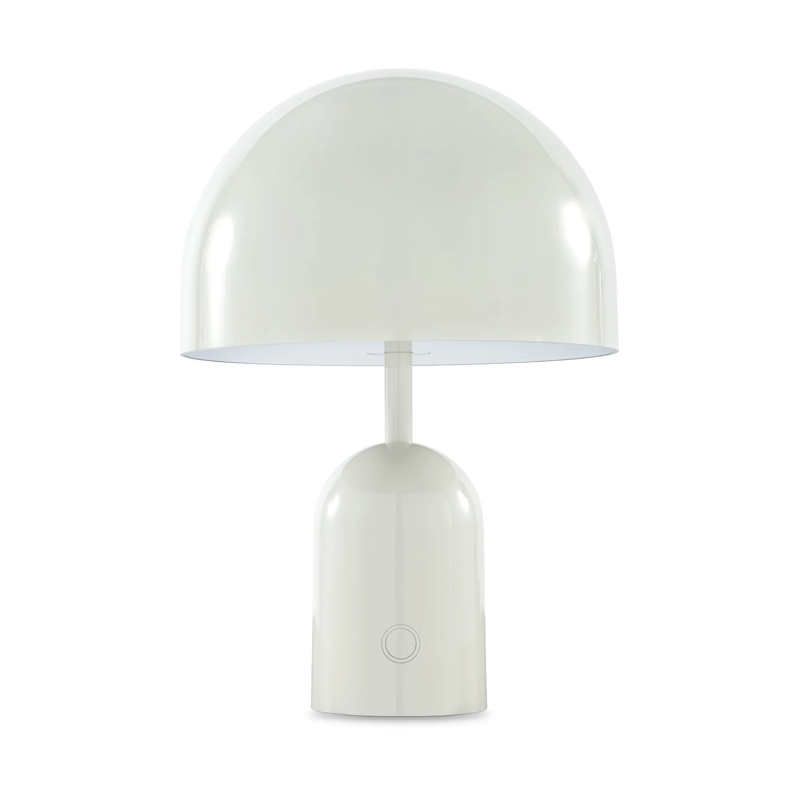 Tom Dixon Bell Portable LED -pöytävalaisin 28 cm Grey