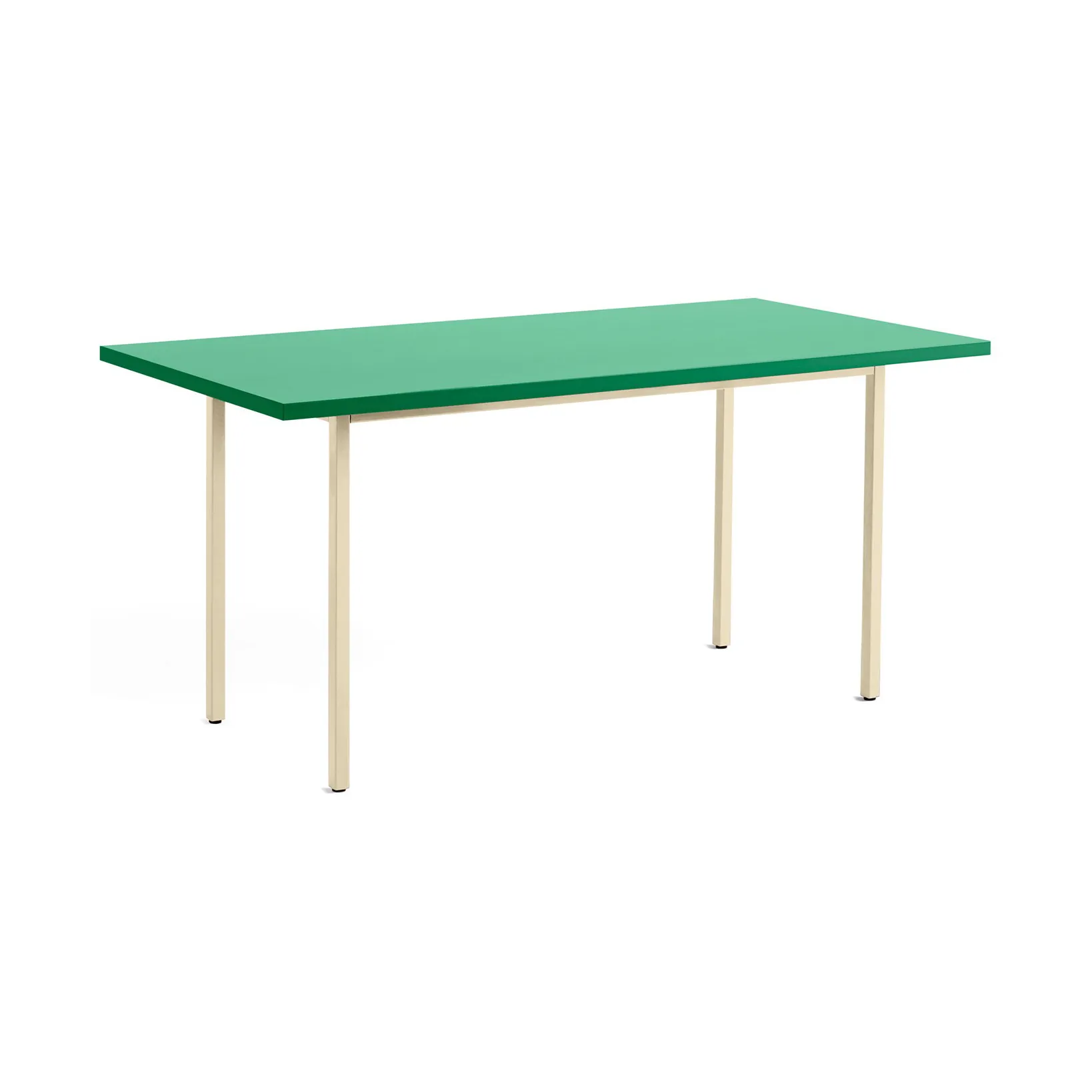 HAY Two-Colour ruokapöytä 82x160 cm Ivory-green mint