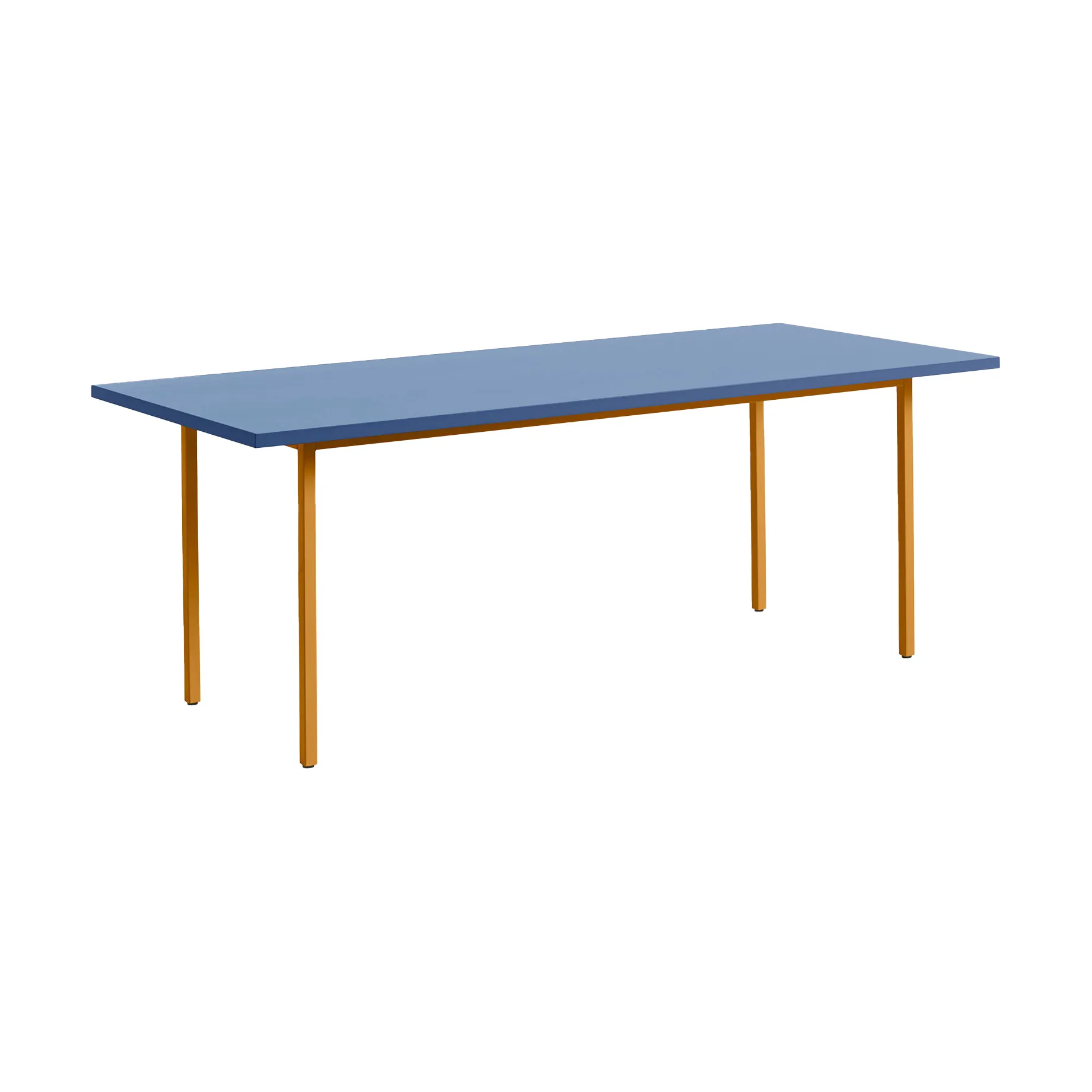HAY Two-Colour ruokapöytä 90x200 cm Ochre-blue