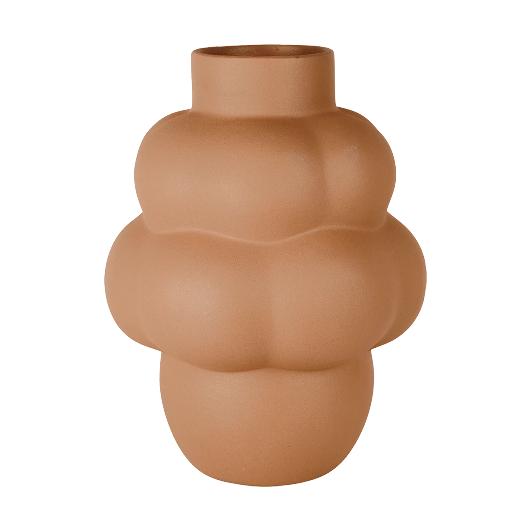 Louise Roe Balloon 04 maljakko Petit 18 cm Siloitettu okra