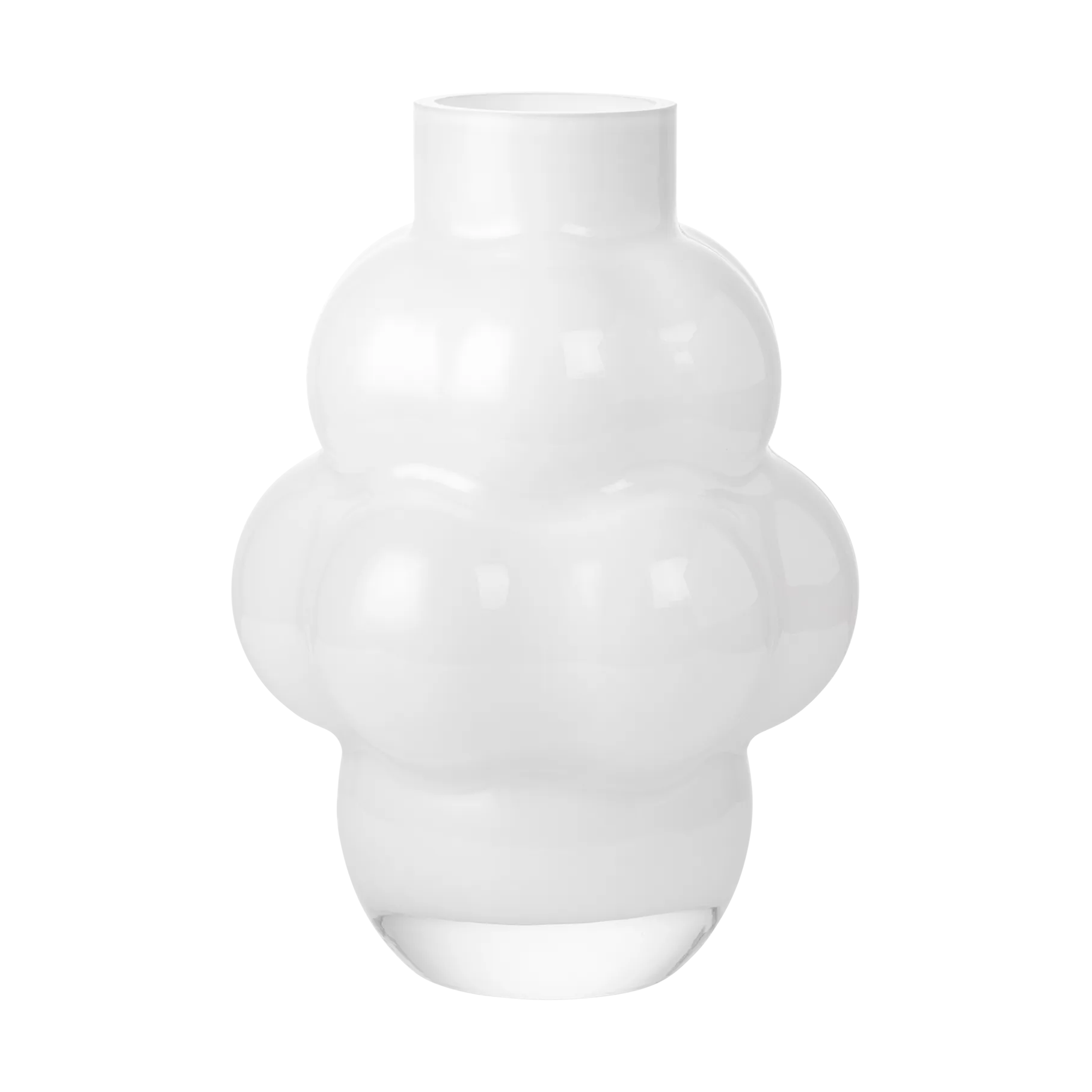 Louise Roe Balloon maljakko 04 32 cm Opal White