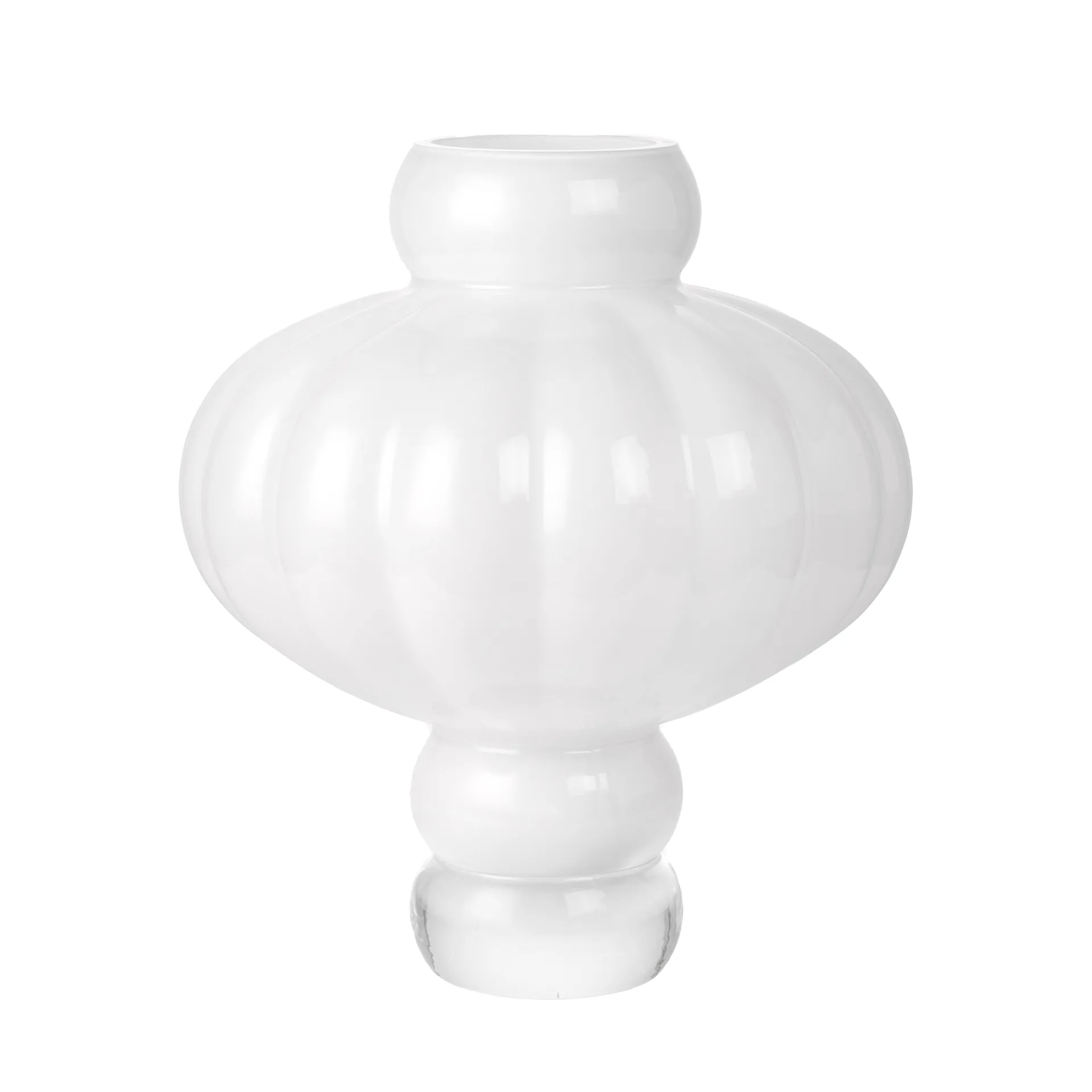 Louise Roe Balloon 08 maljakko 30 cm Opal White