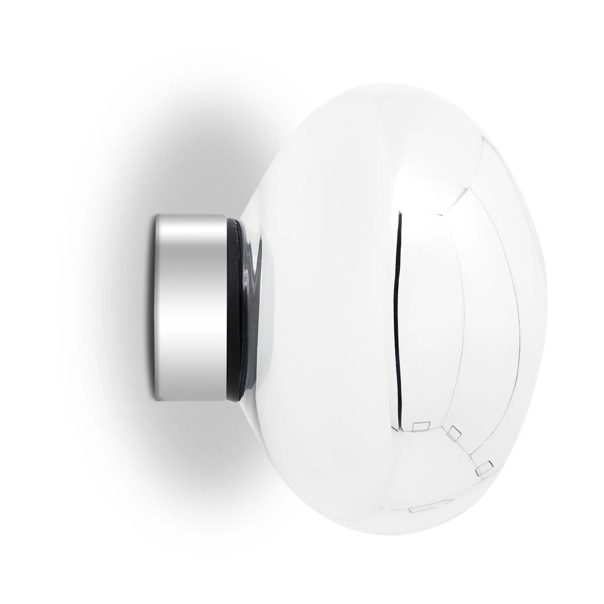 Tom Dixon Melt Surface mini seinävalaisin LED 30 cm Hopea