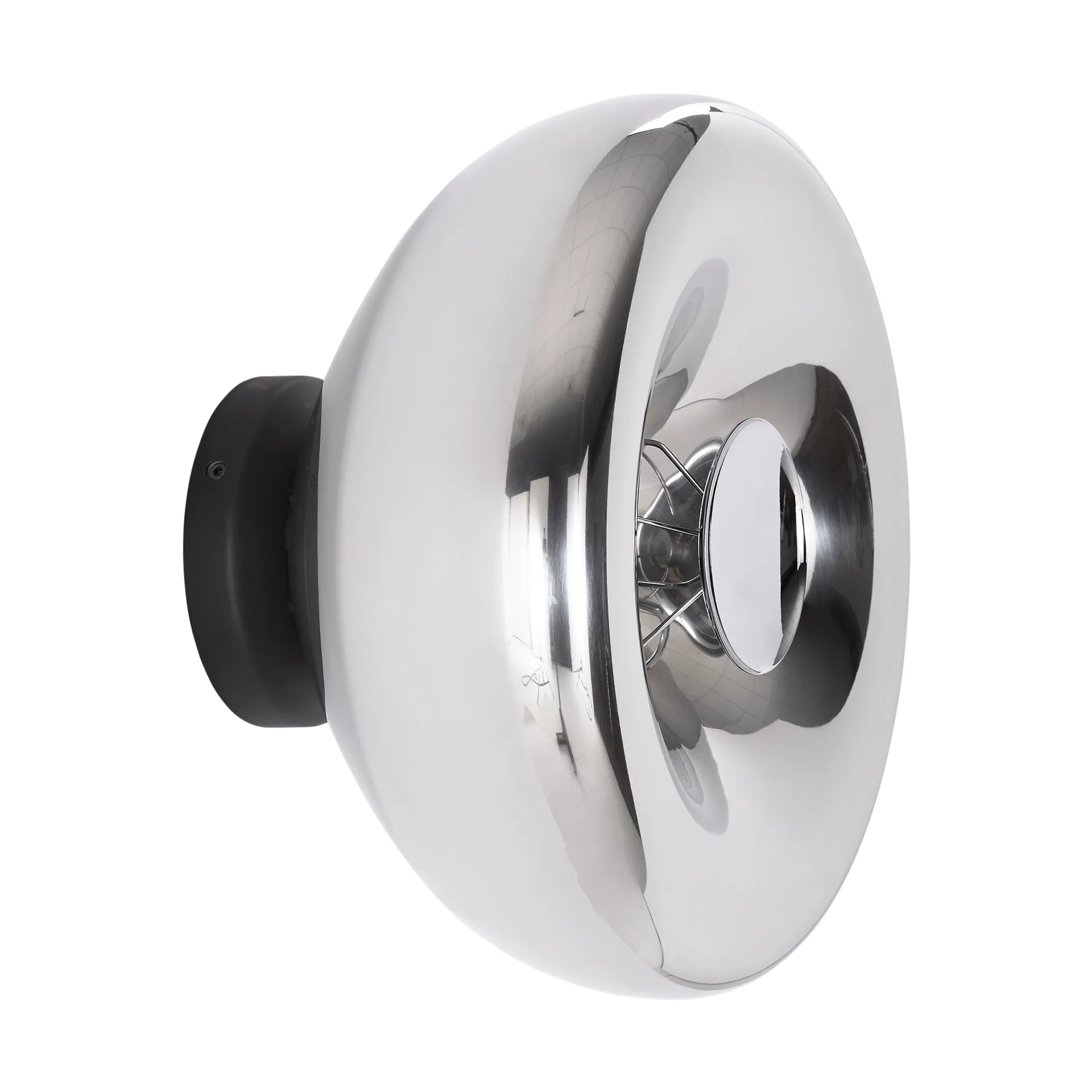 Tom Dixon Void Surface seinävalo LED Ø30 cm Ruostumaton teräs