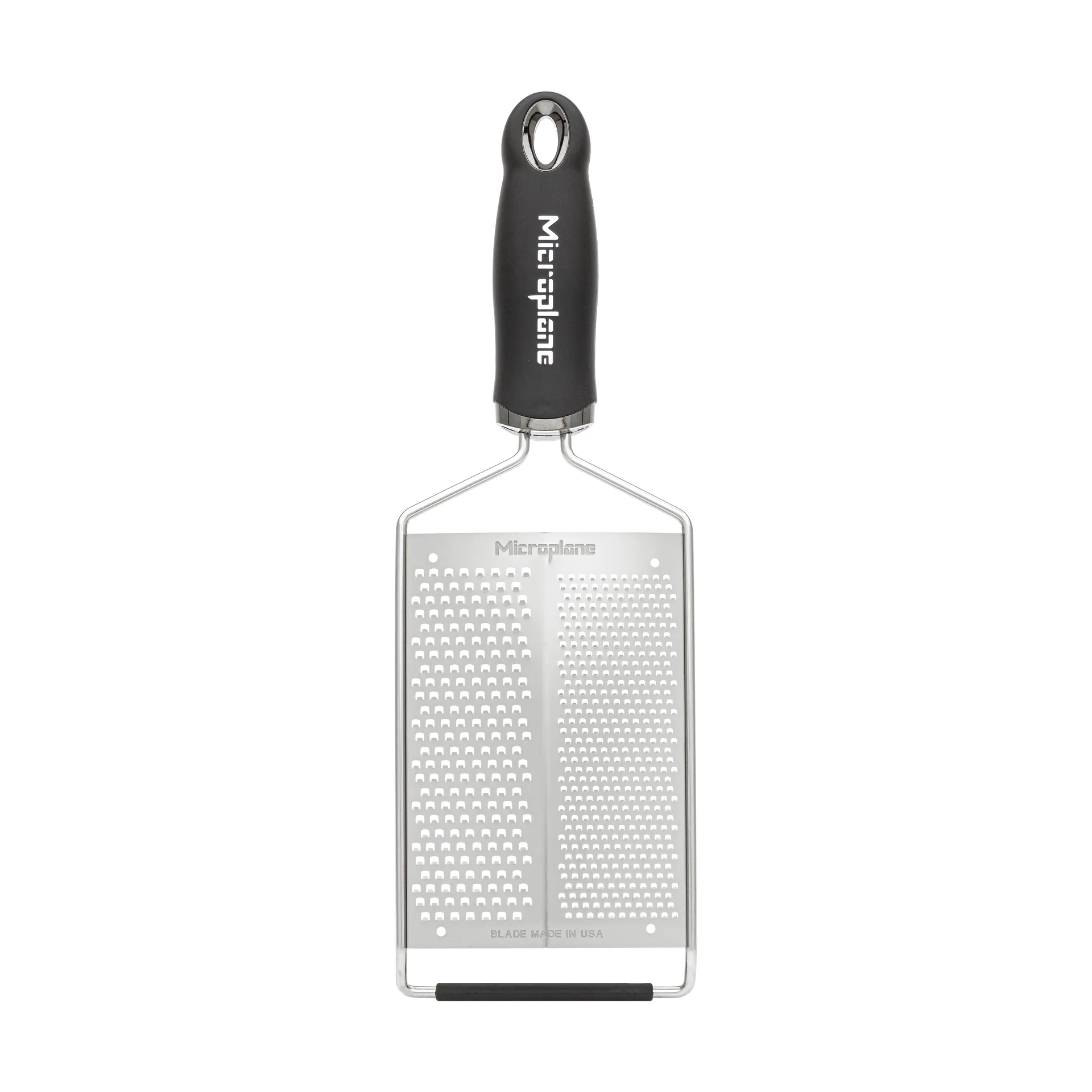 Microplane Gourmet kaksoisteräinen raastinrauta 31 cm Musta