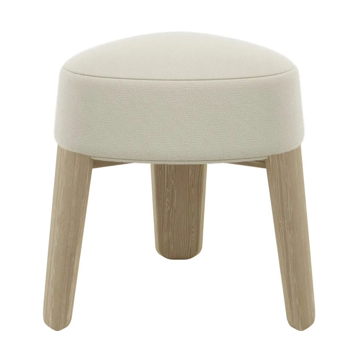 blomus Kuon jakkara Ø47x45 cm Beige Boucla