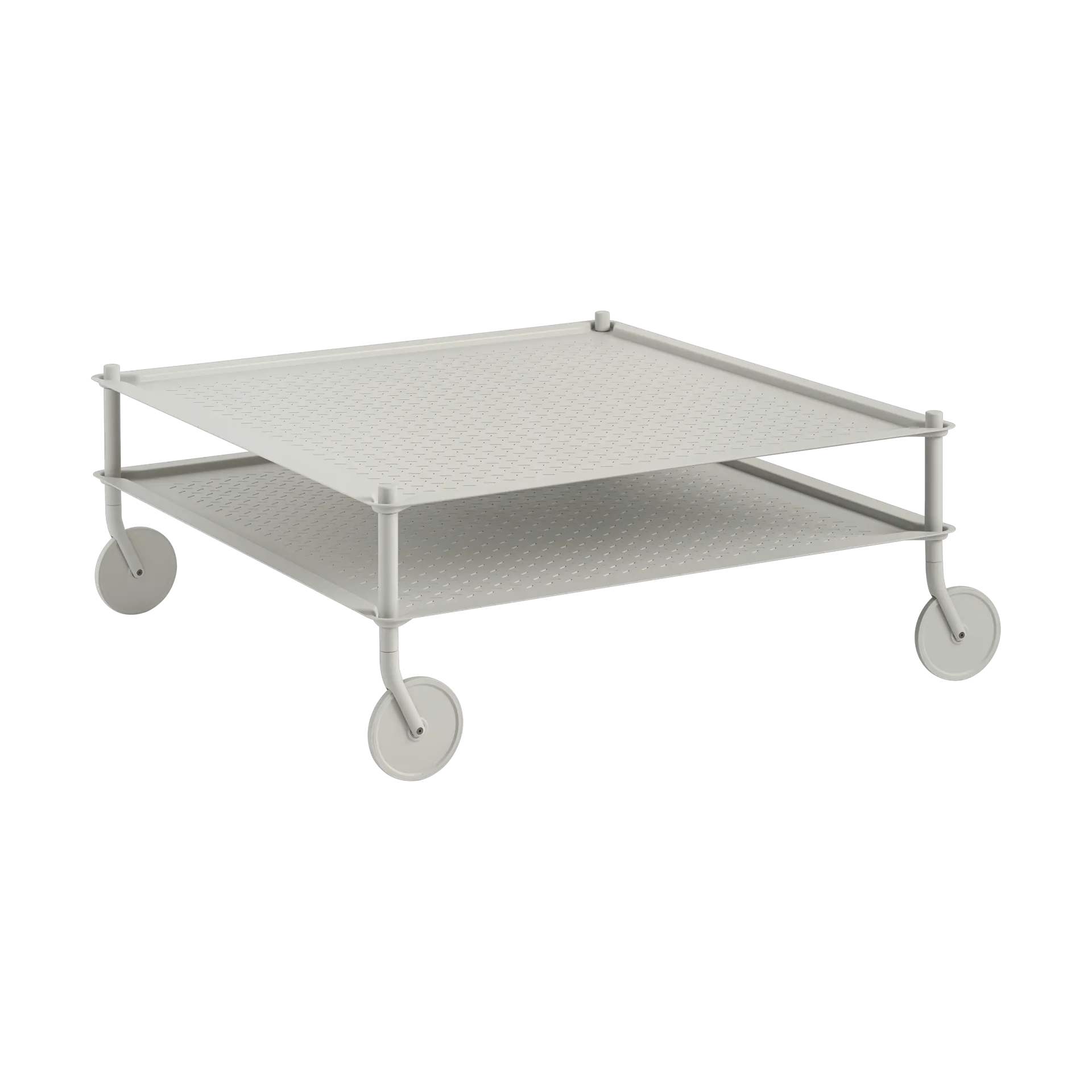 Muuto Flow sohvapöytä 95x95 cm Grey