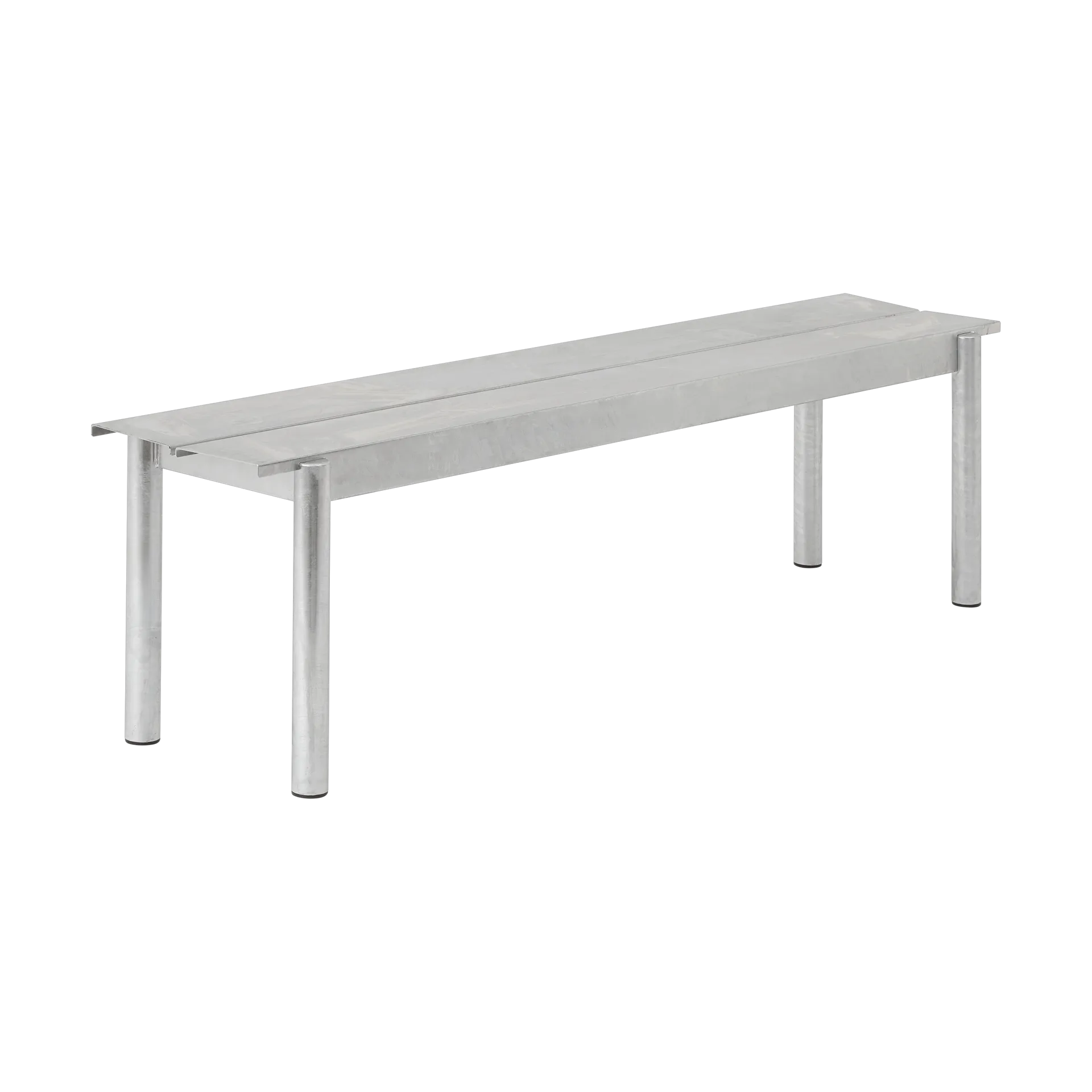 Muuto Linear steel bench -penkki 170 x 34 cm Warm galvanized steel