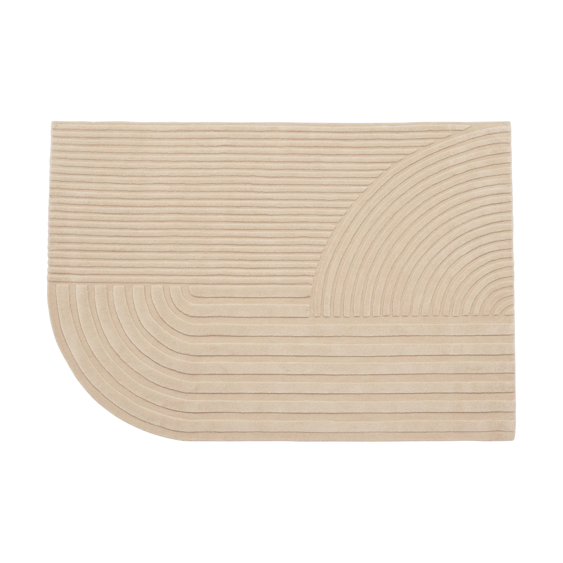 Muuto Relevo matto 170 x 240 cm Light rose