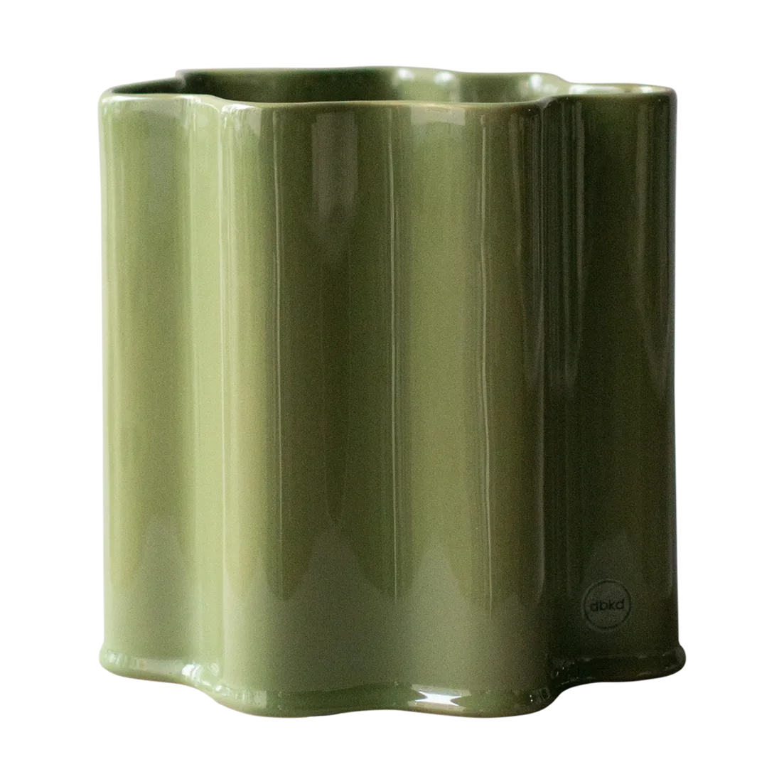 DBKD Filter ruukku Kiiltävä vihreä, Ø18 cm