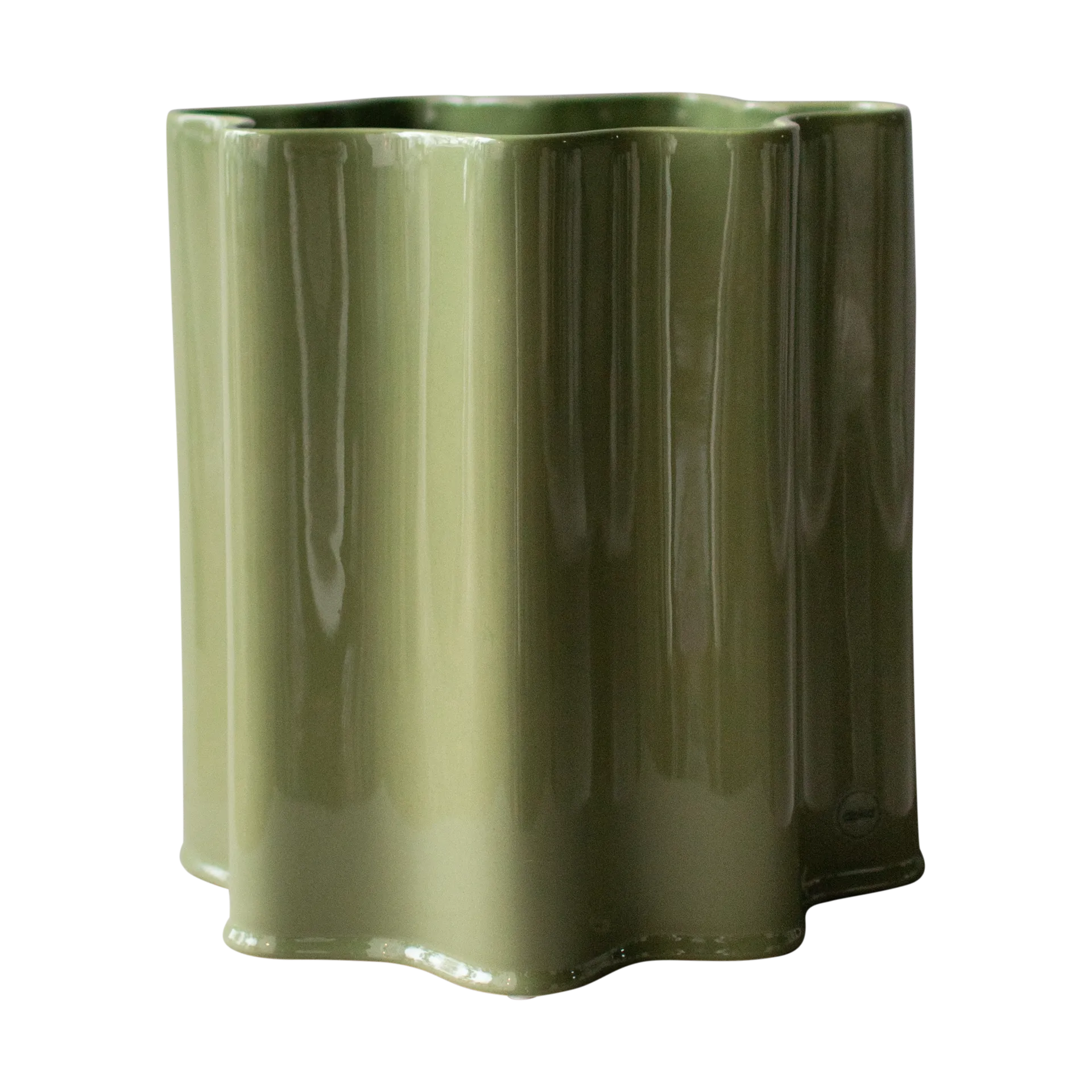 DBKD Filter ruukku Kiiltävä vihreä, Ø25 cm