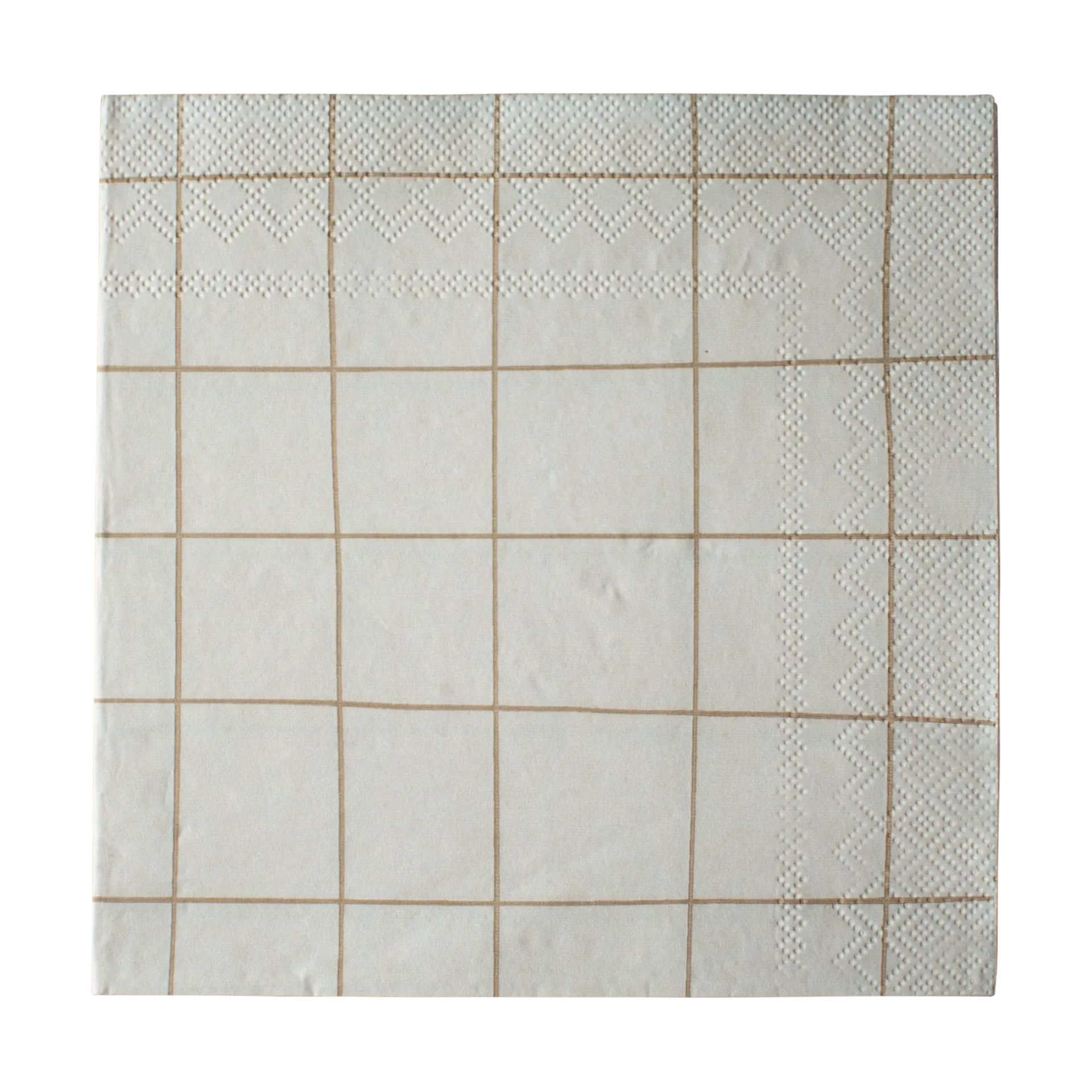 DBKD Square paperiservietti 33x33 cm 20-pakkaus Creme