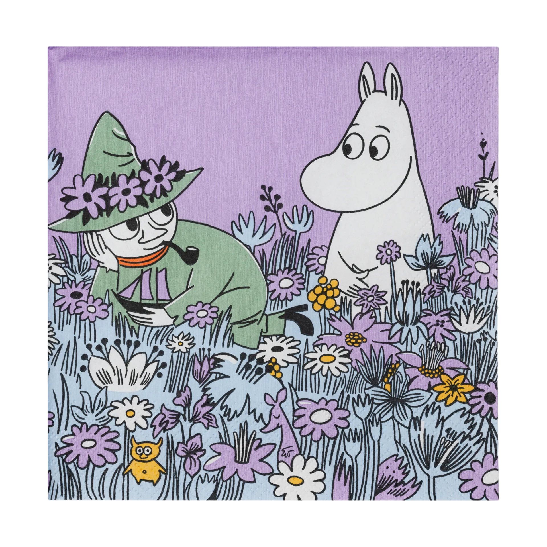 Moomin Arabia Sydänystävät paperinen lautasliina 33x33 cm 20-pakkaus Monivärinen