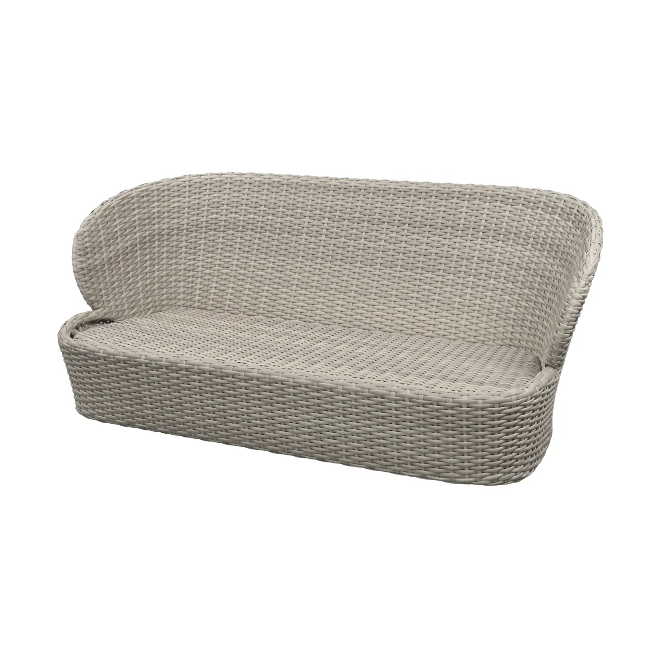Cane-line Coast 2,5-istuttava sohva Sand (Flat Weave)