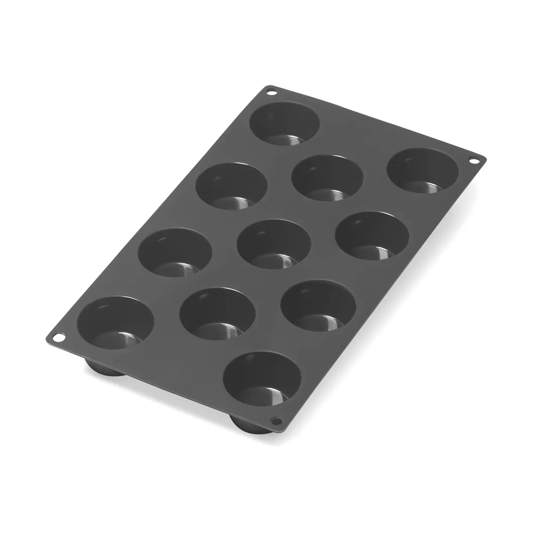 Lékué Lékué silikonimuotti mini muffinsseja 11 kpl Musta