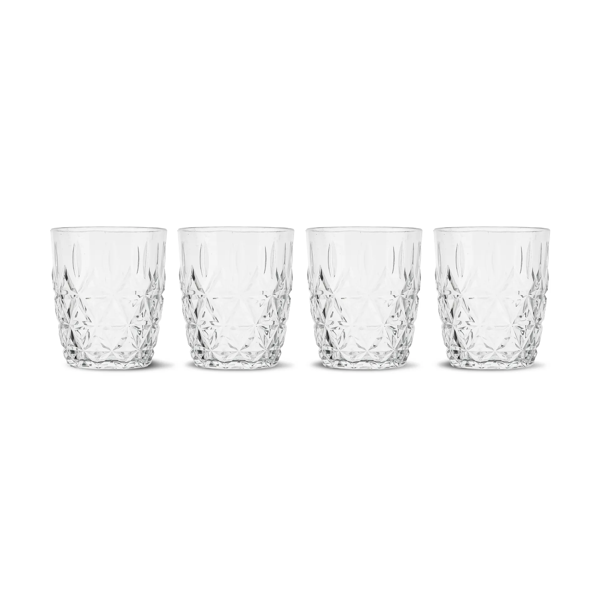 Sagaform Picknick Juni juomalasi 28 cl 4-pack Kirkas