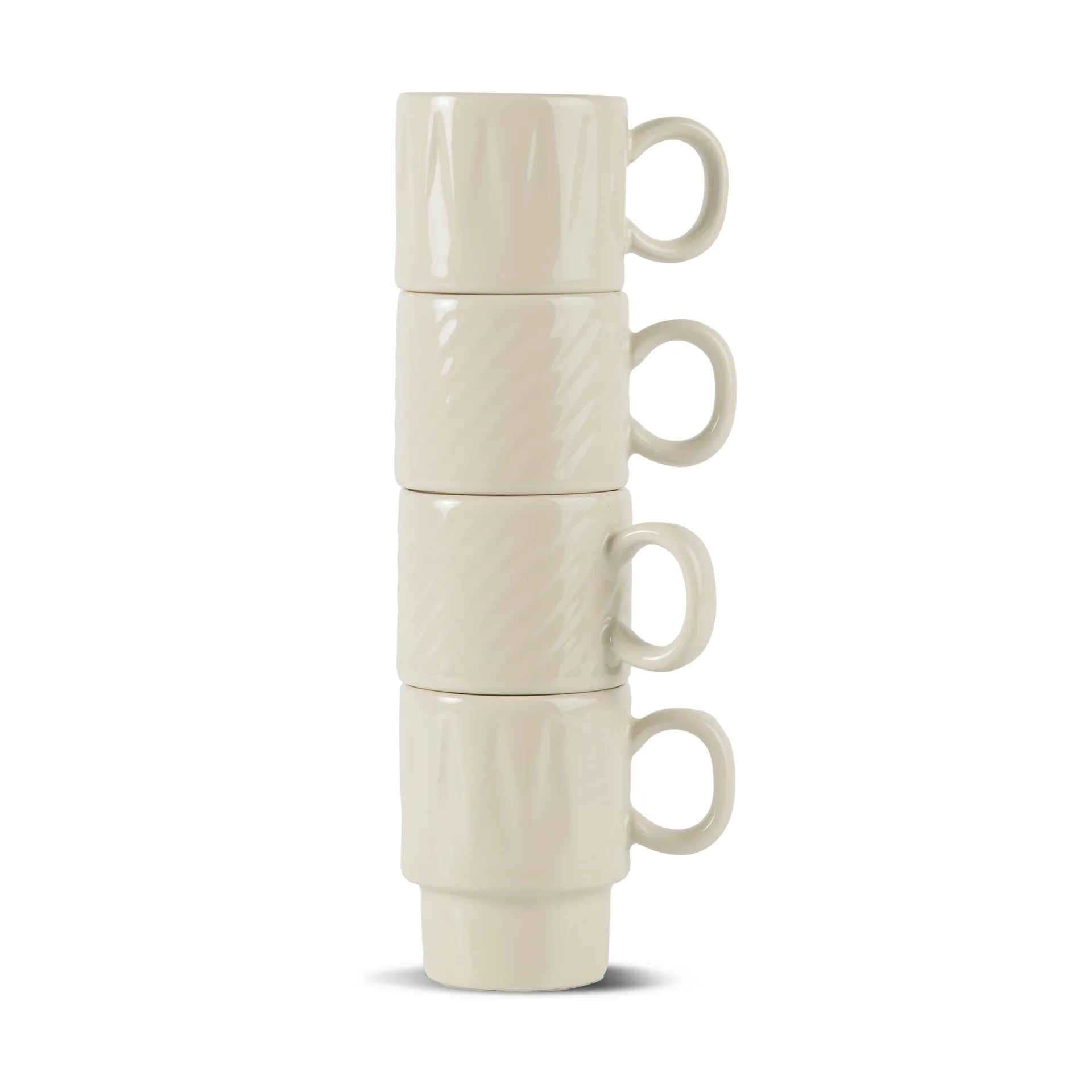 Sagaform Coffee & More espressokuppi 4 kpl Beige