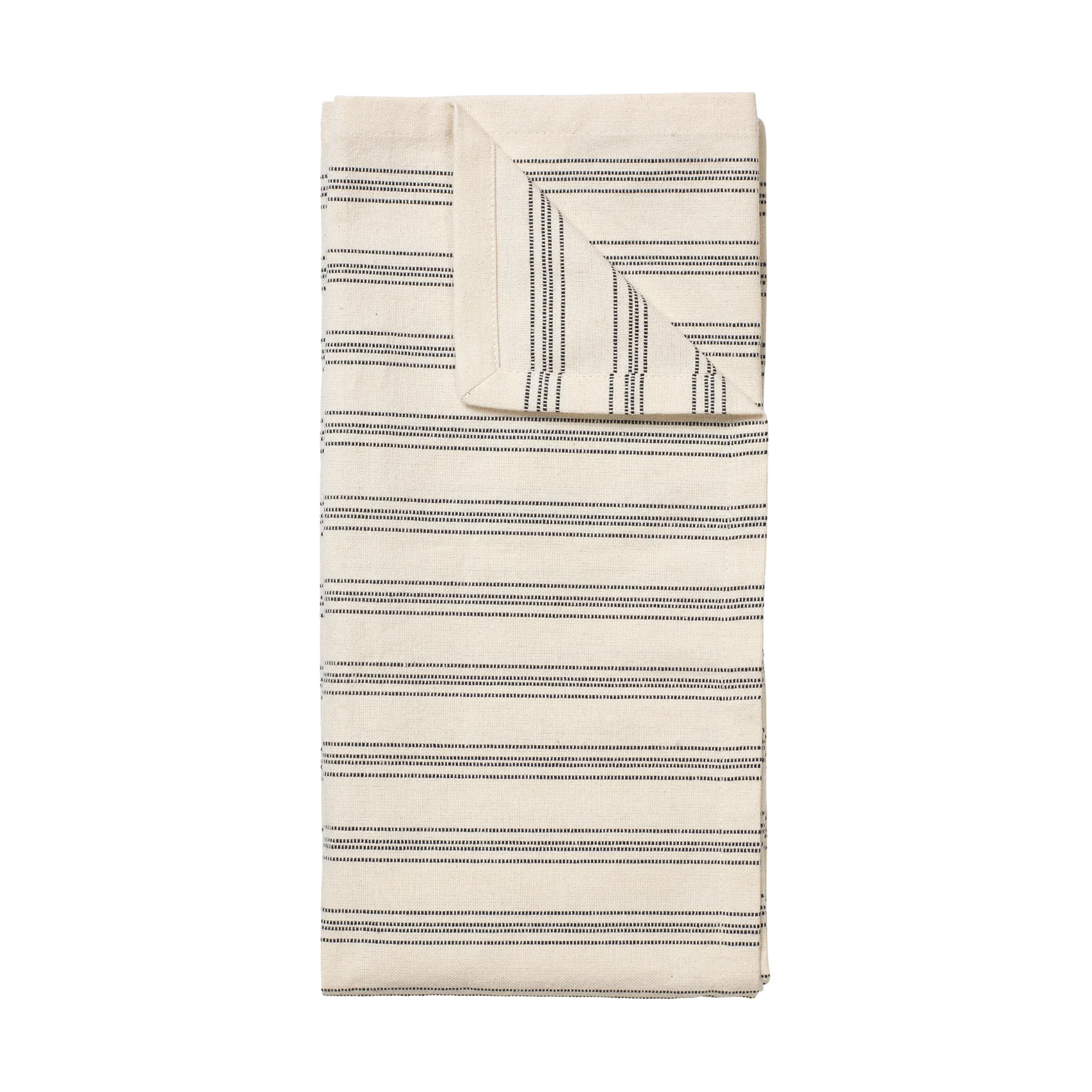 Broste Copenhagen Karl keittiöpyyhe 50x70 cm. Black-natural