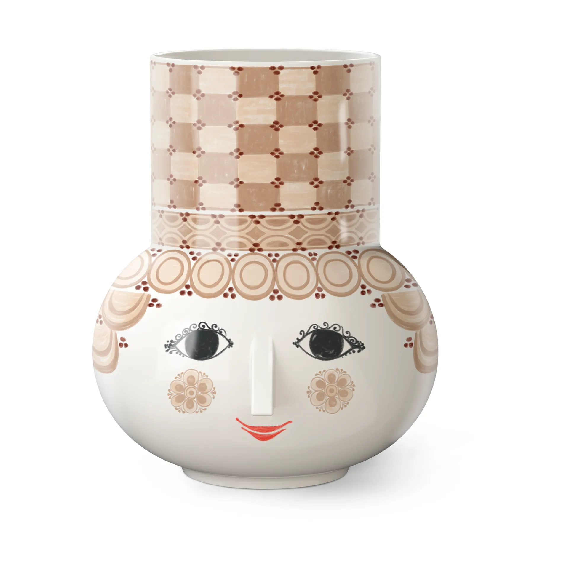 Bjørn Wiinblad Olga maljakko 35 cm Hiekka
