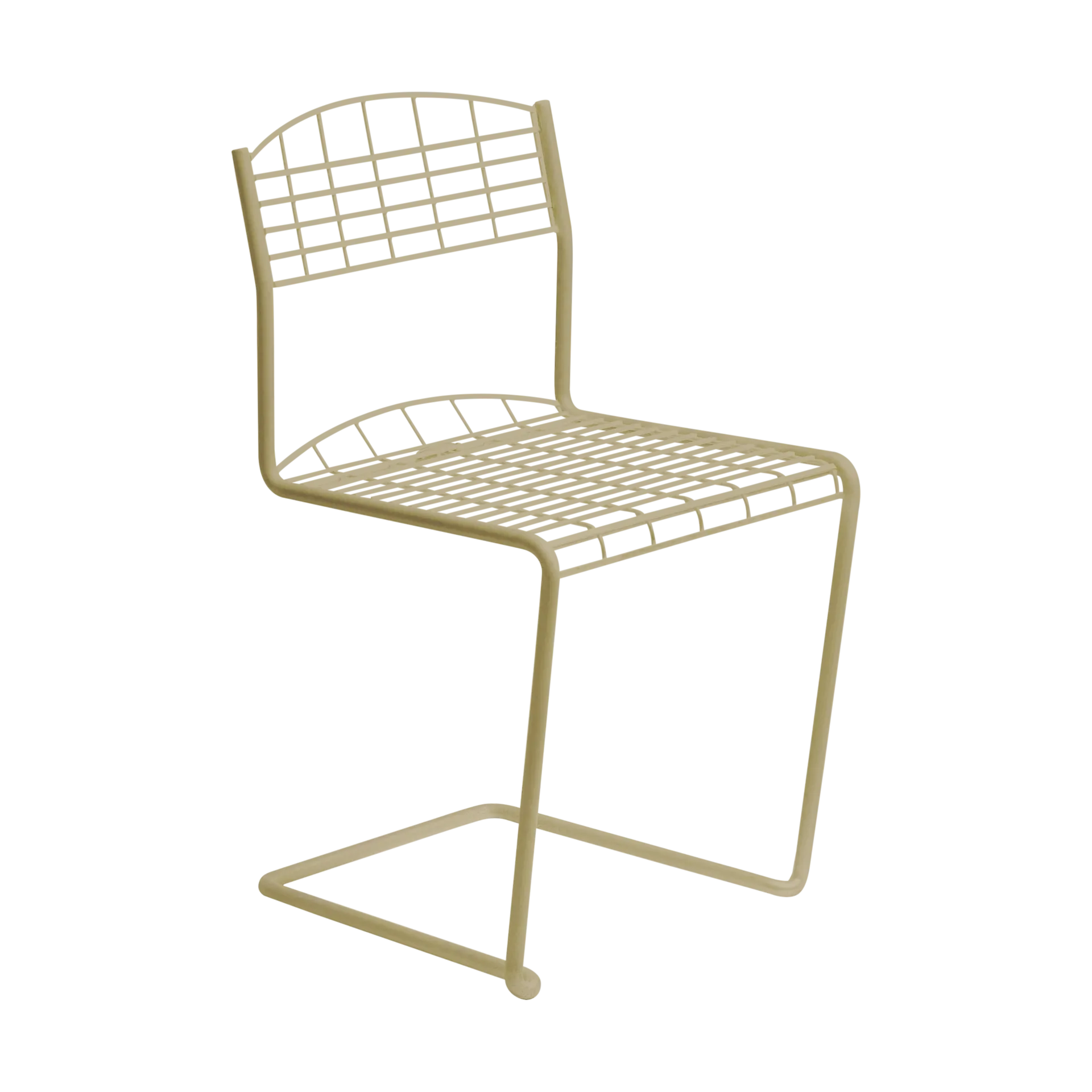Grythyttan Stålmöbler High Tech tuoli Ivory