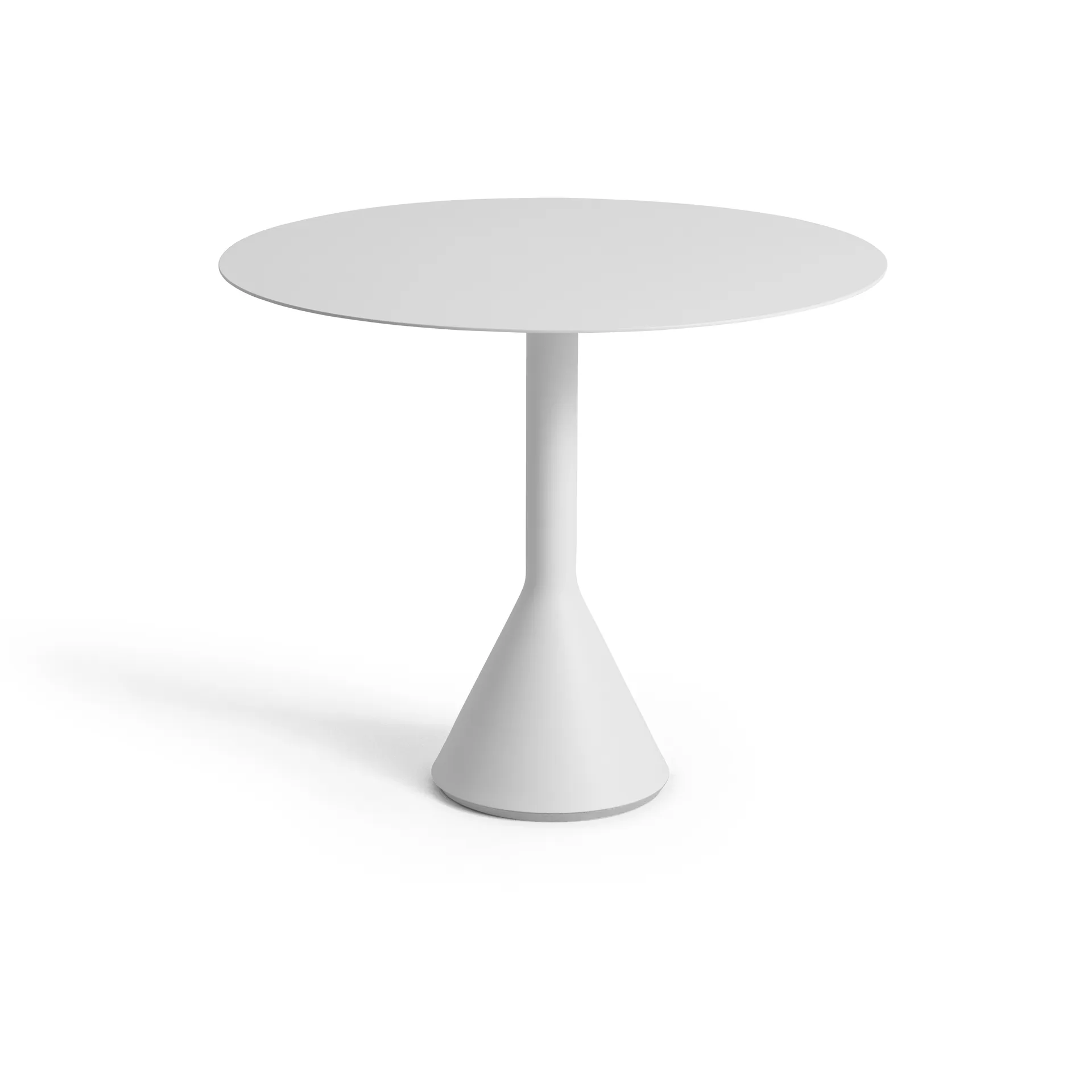 HAY Palissade Cone pyöreä kahvilapöytä Sky grey, Ø90 cm