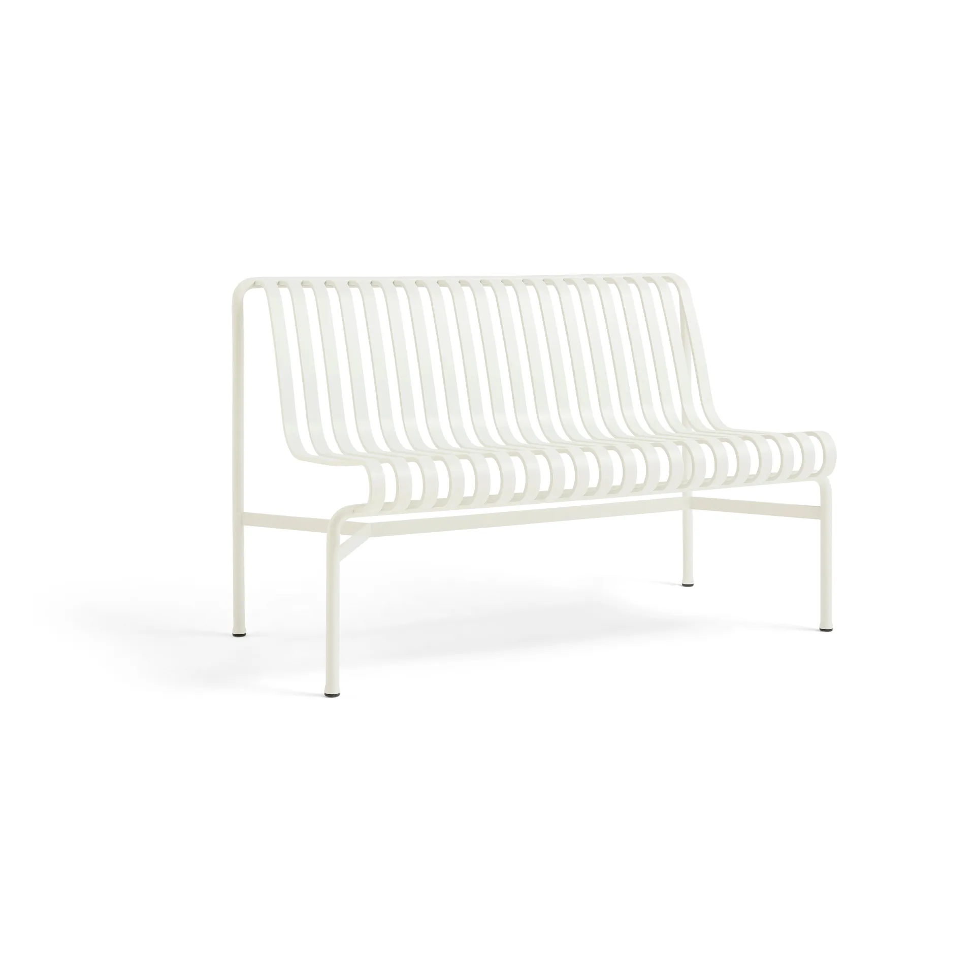 HAY Palissade Dining penkki ilman käsinojia Cream white