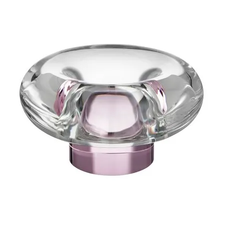Kosta Boda Orion kynttilälyhty Ø11x6,3 cm Vaaleanpunainen
