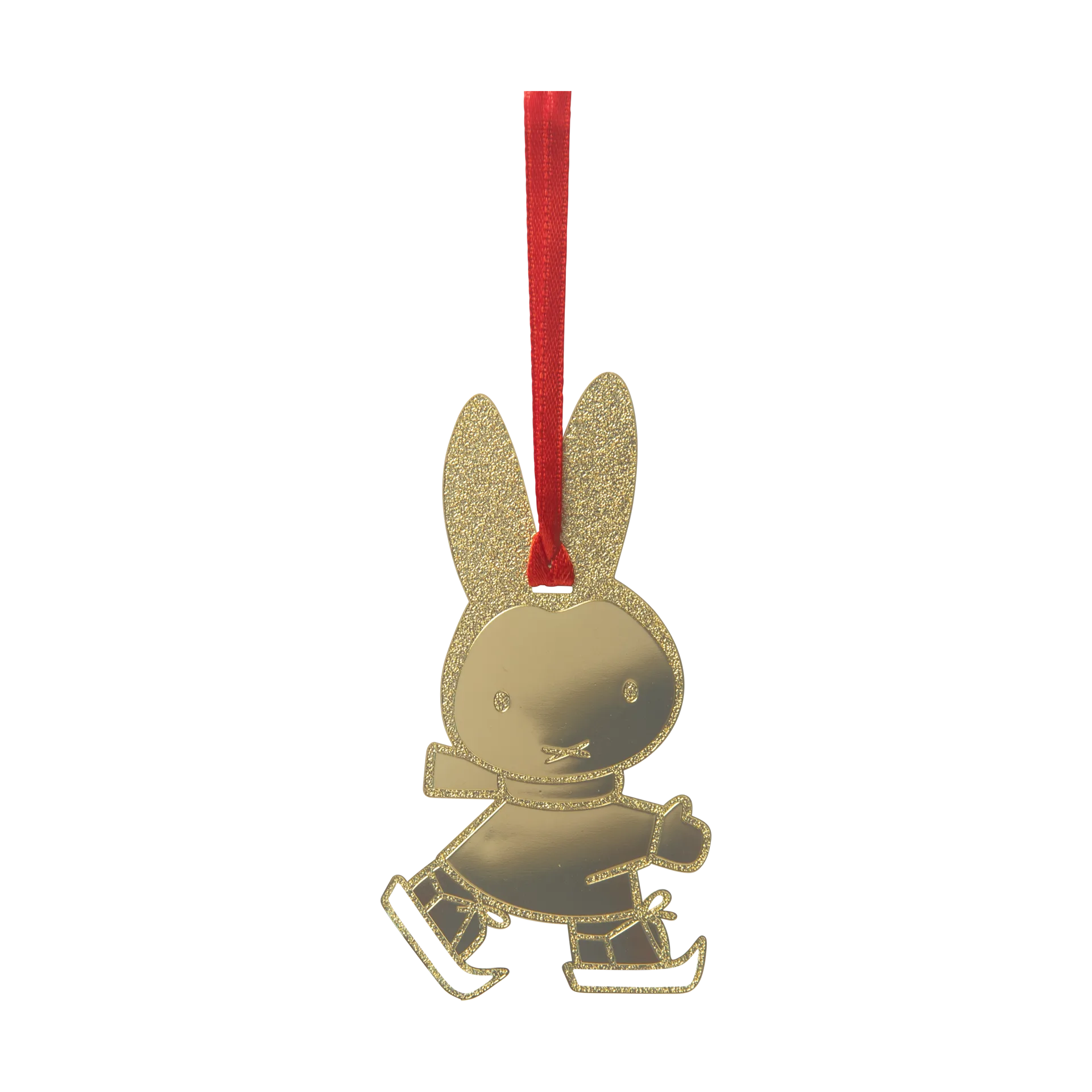 Pluto Design Miffy skating koriste-riipus Kulta