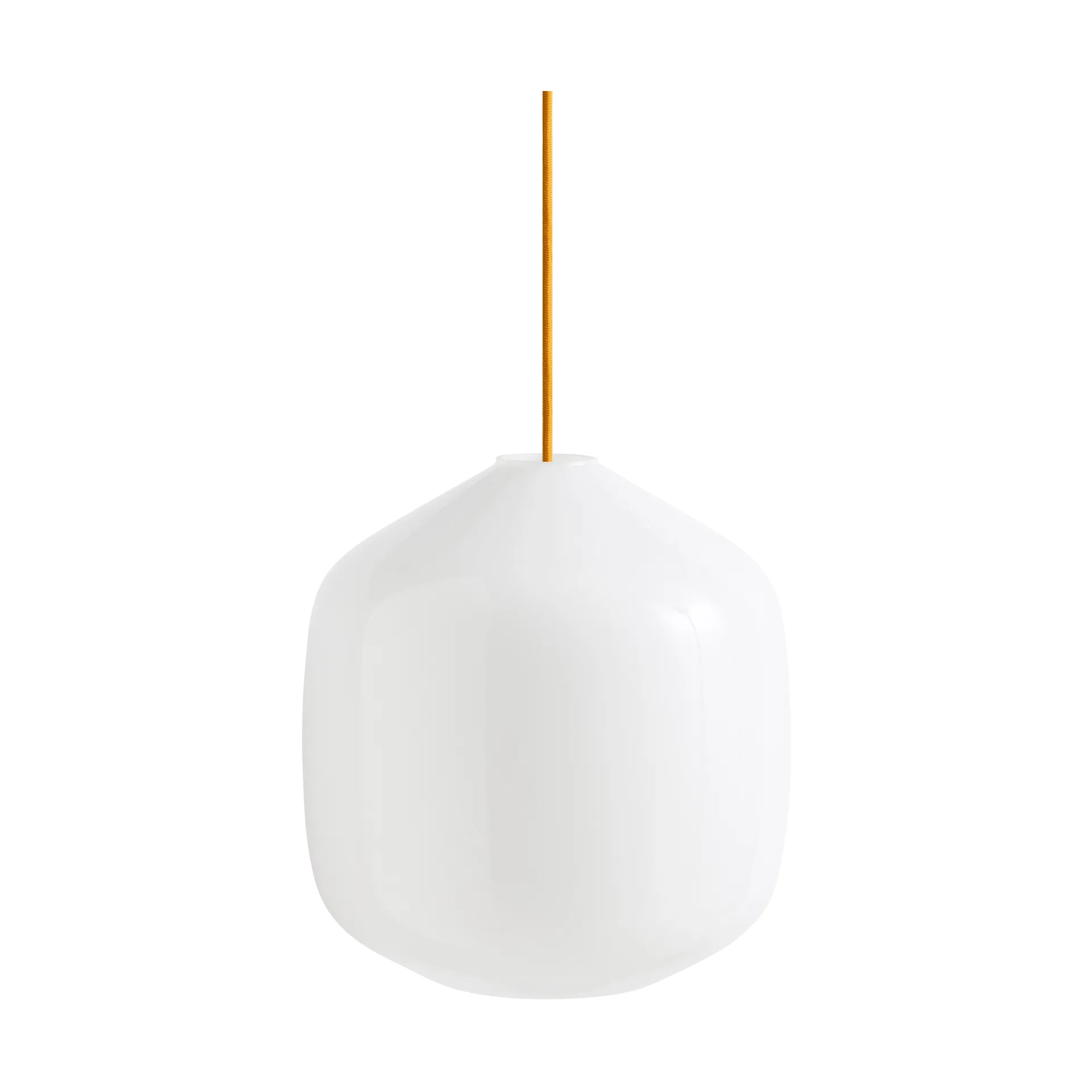 HAY Buoy riippuvalaisin Ø30 cm Opal glass-amber yellow