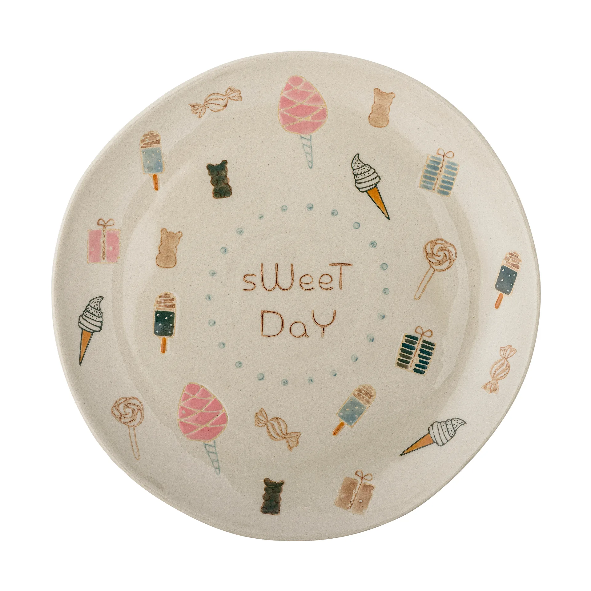 Bloomingville Sweets lautanen Ø24 cm Luonto