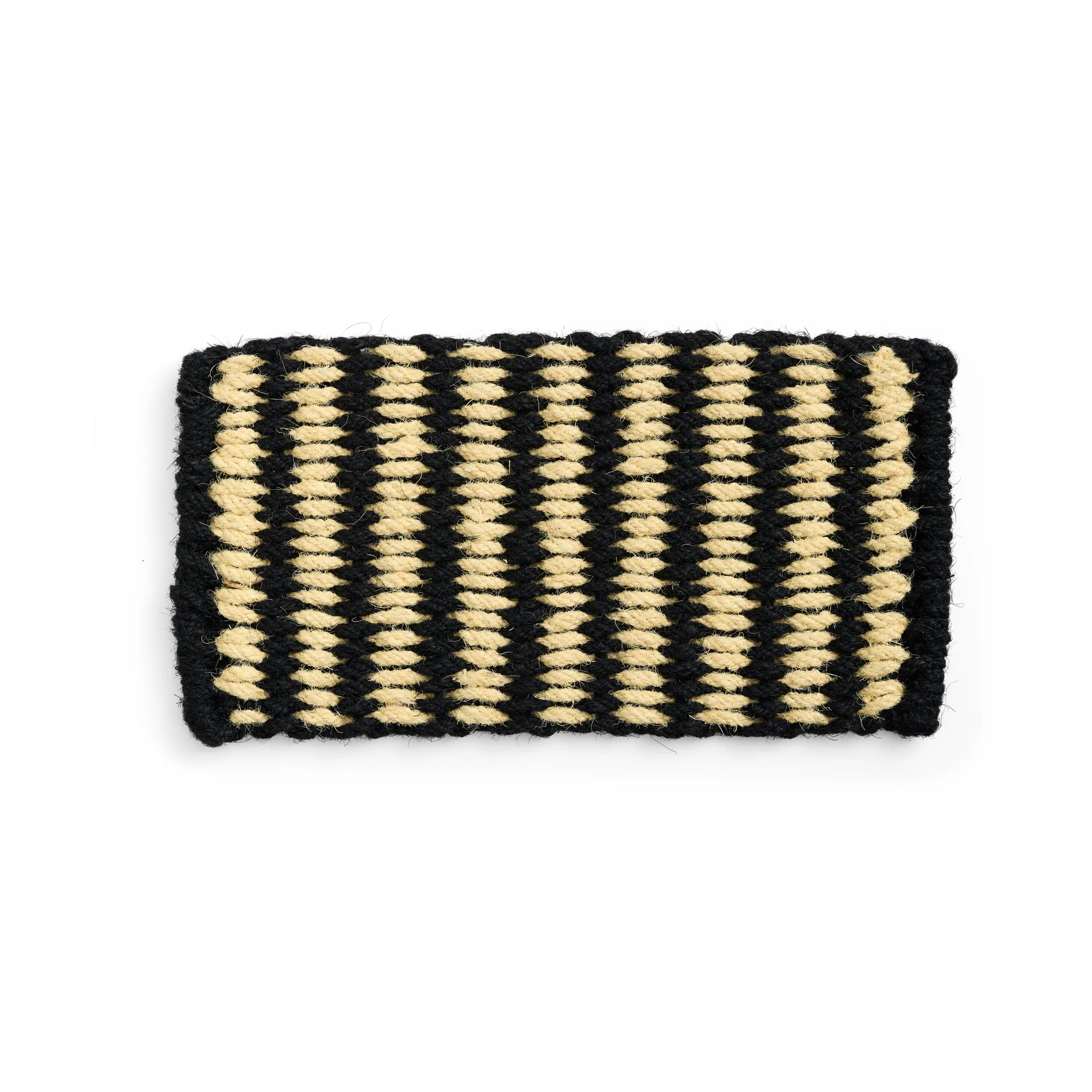 HAY Coco Stripe Wide kynnysmatto Black-white