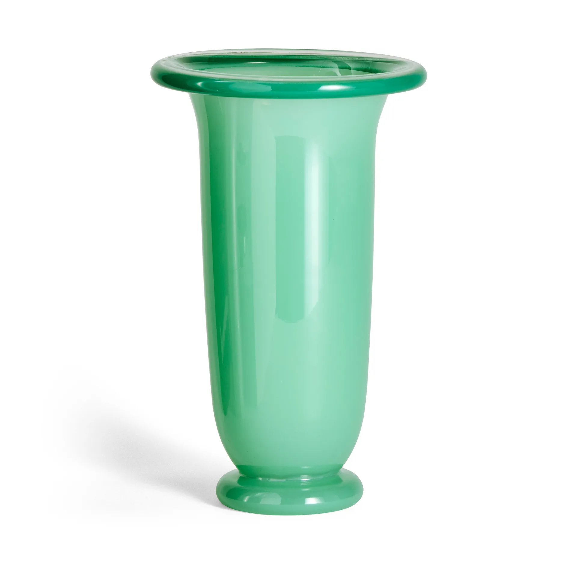 HAY Empire maljakko Large Green-dark green rim
