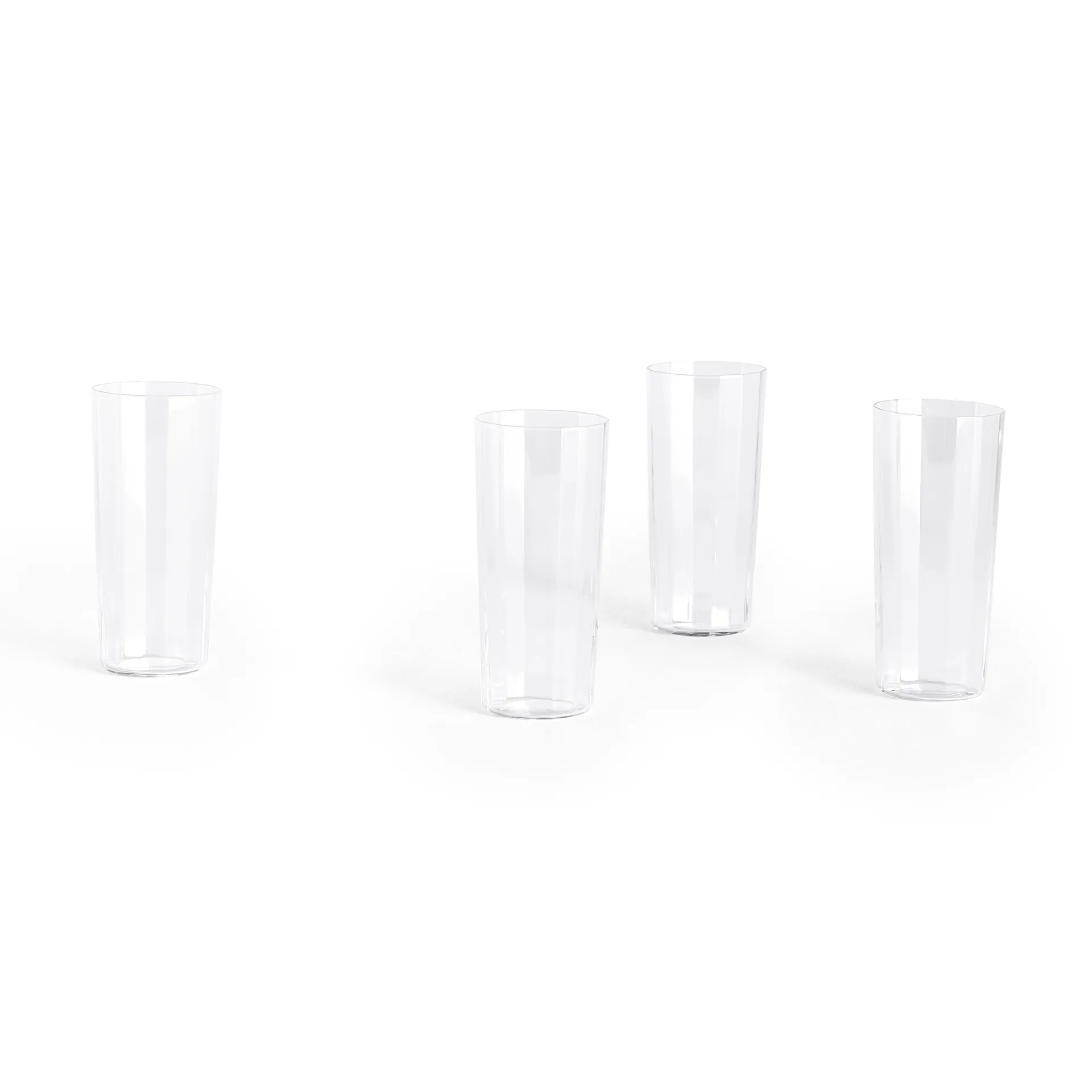 HAY Angle juomalasi 4-pakkaus Tall 13 cm