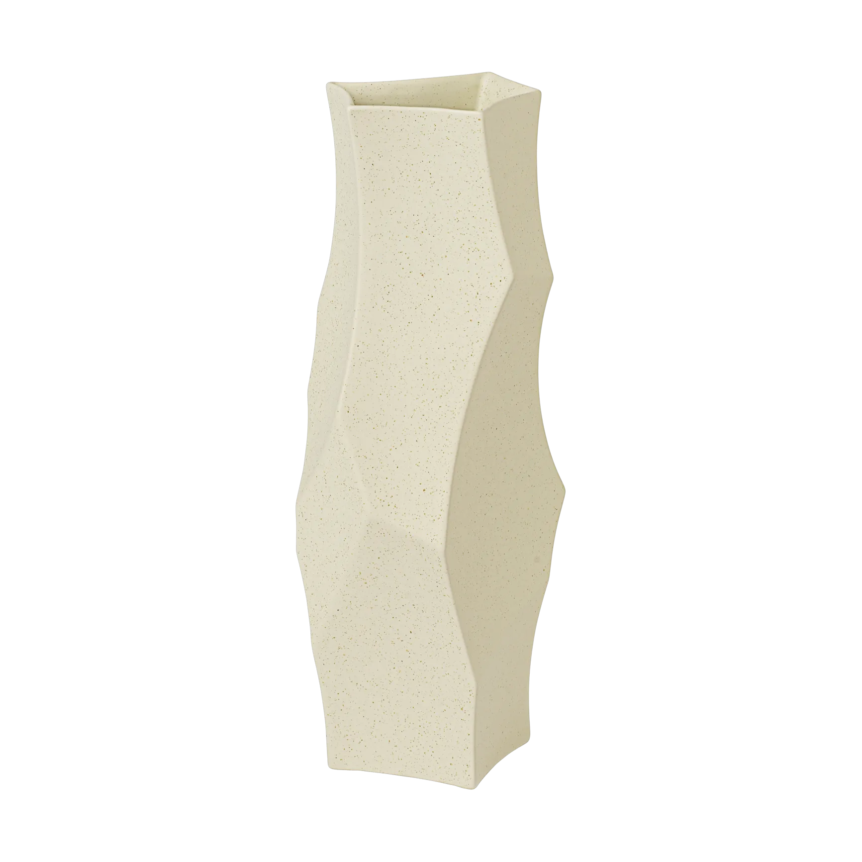 Ferm Living Cueva maljakko 37 cm Off-white