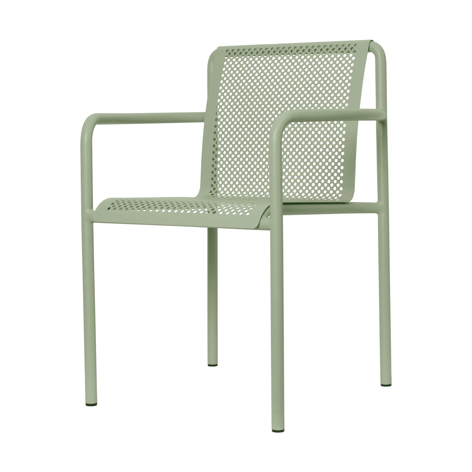 Ferm Living Dapple tuoli käsinojilla Tea green.