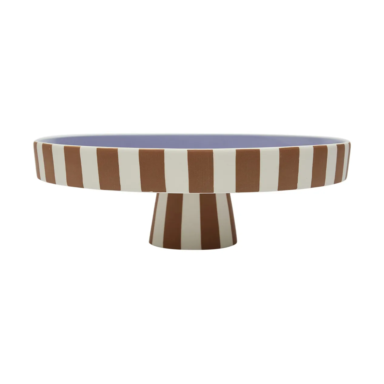 OYOY Toppu tarjoilulautanen iso Ø27 cm Caramel-lavender