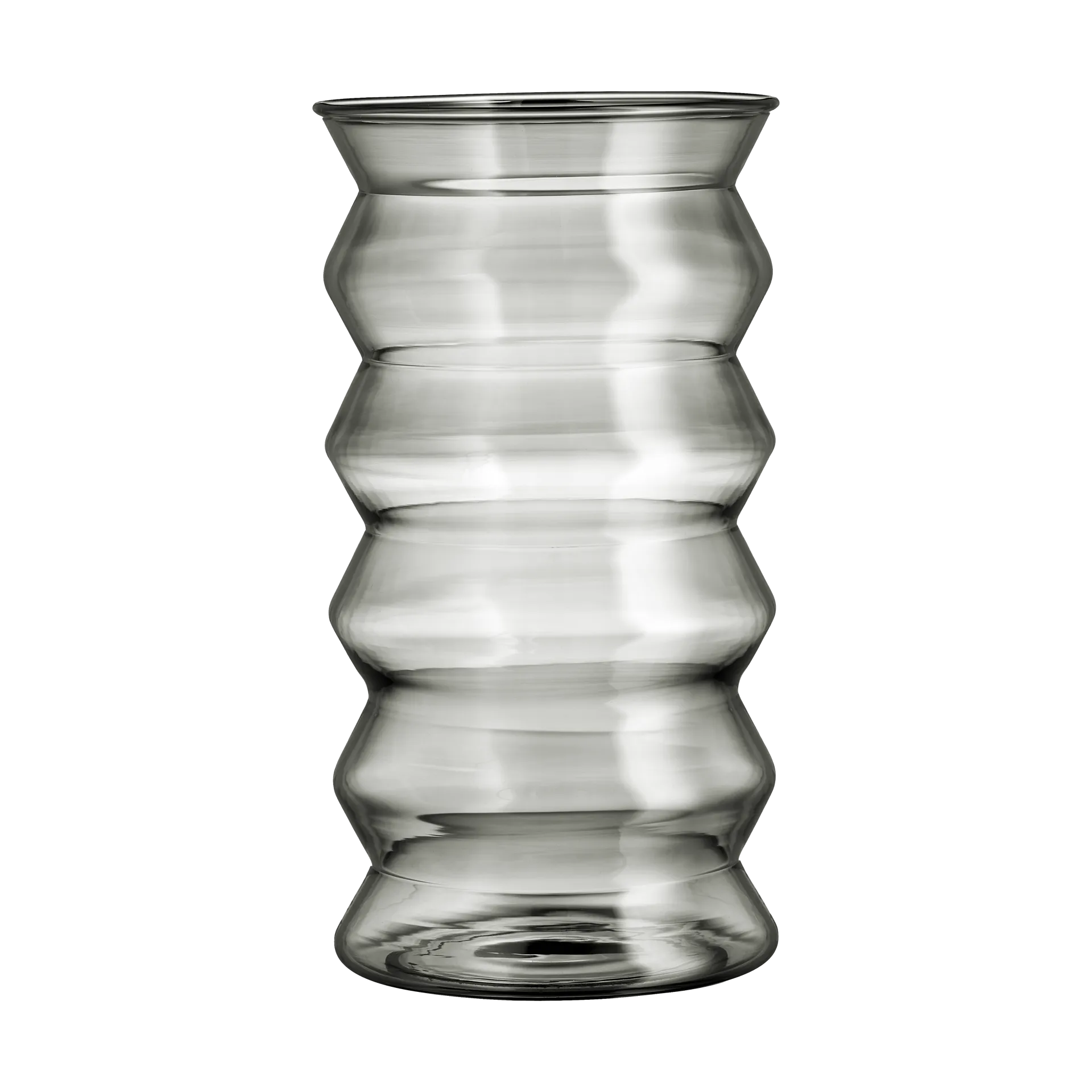 Muurla Waves maljakko 20 cm Harmaa