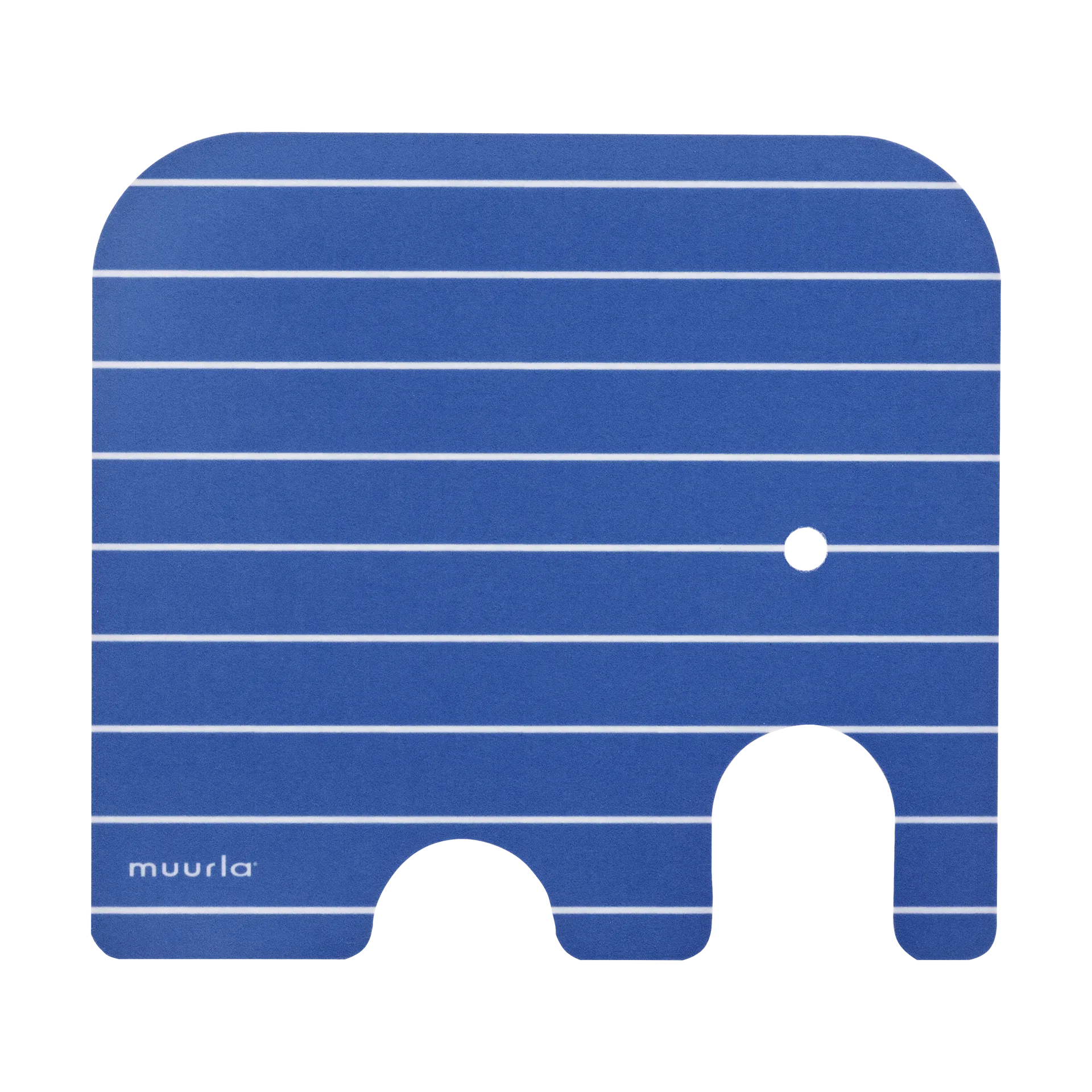 Muurla Elephant lasinalunen 11x10 cm Blue