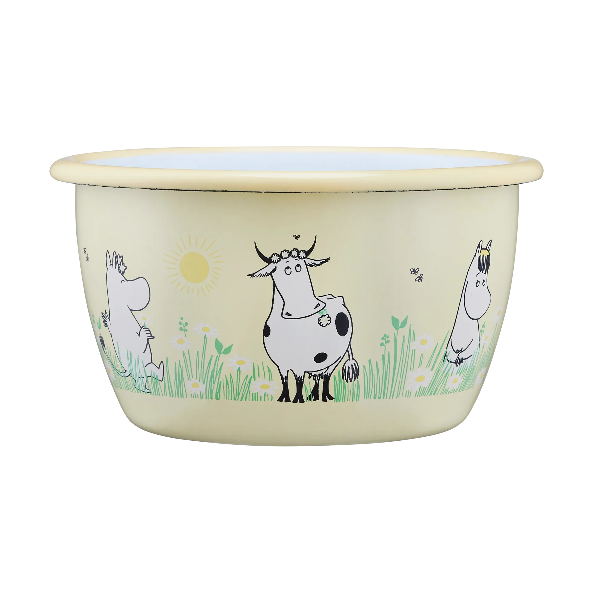 Muurla Mumin emalikulho 30 cl Meadow