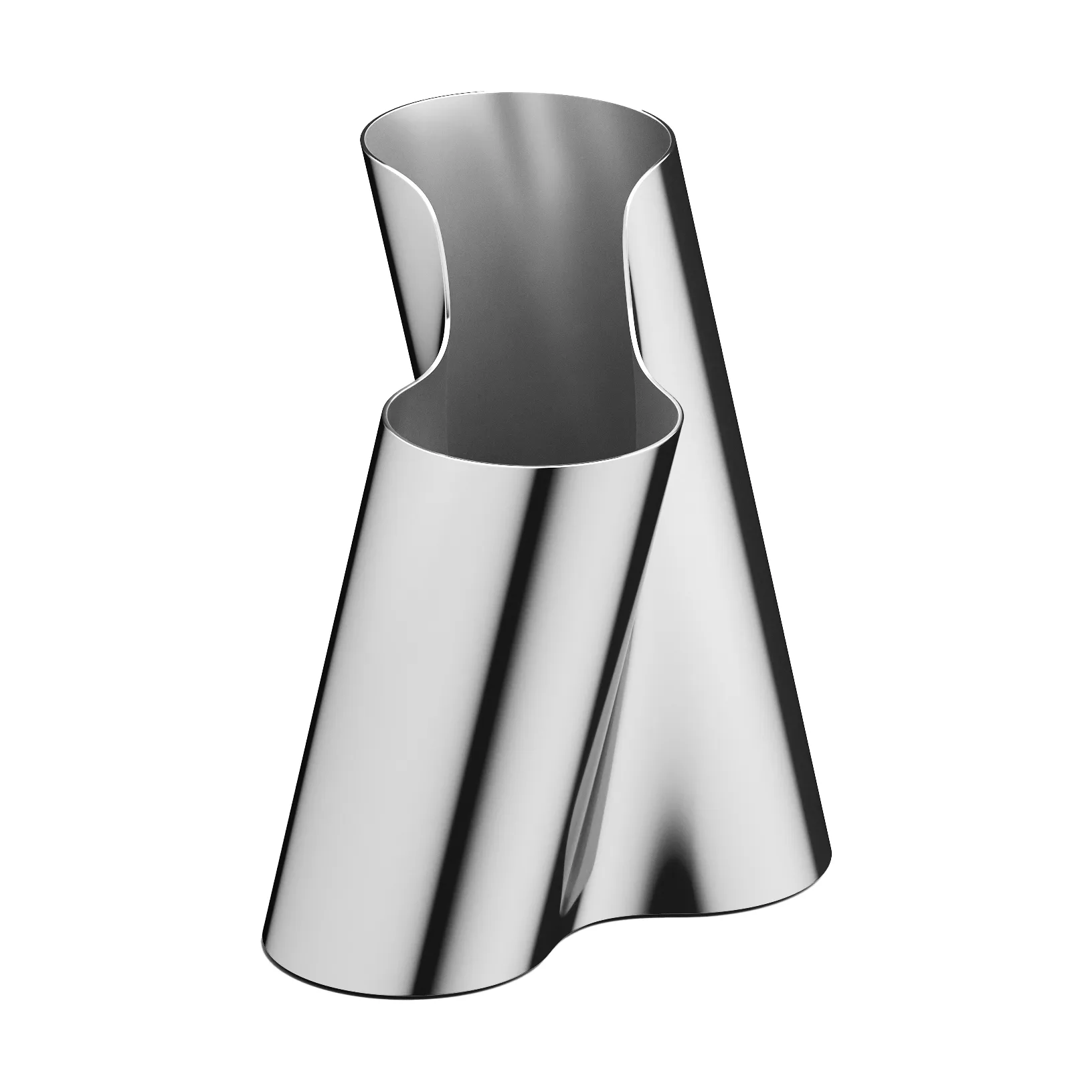 Georg Jensen Lituus maljakko medium 20,4 cm Ruostumaton teräs