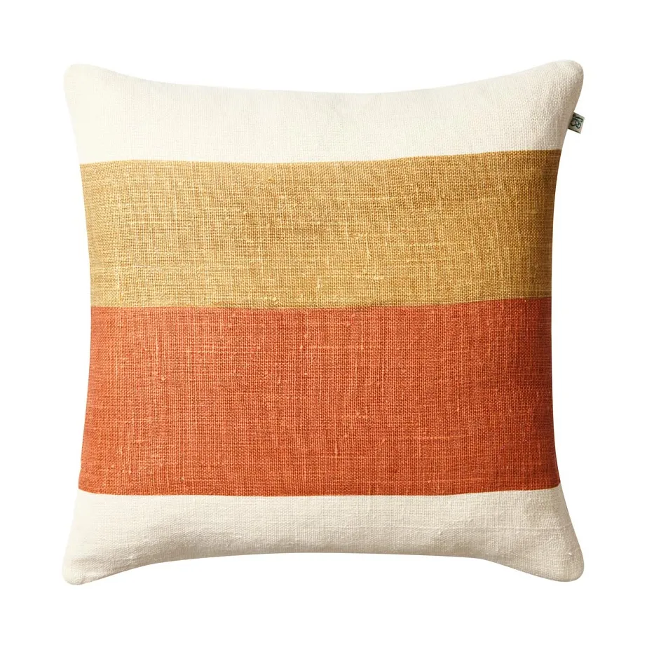 Chhatwal & Jonsson Kumar tyynynpäällinen 50 x 50 cm Khaki-apricot orange