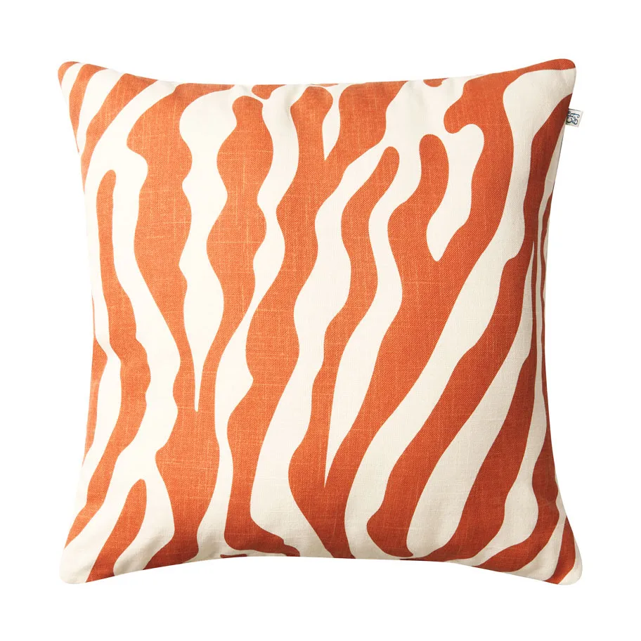 Chhatwal & Jonsson Zebra Outdoor tyyny 50x50 cm Apricot orange-off white