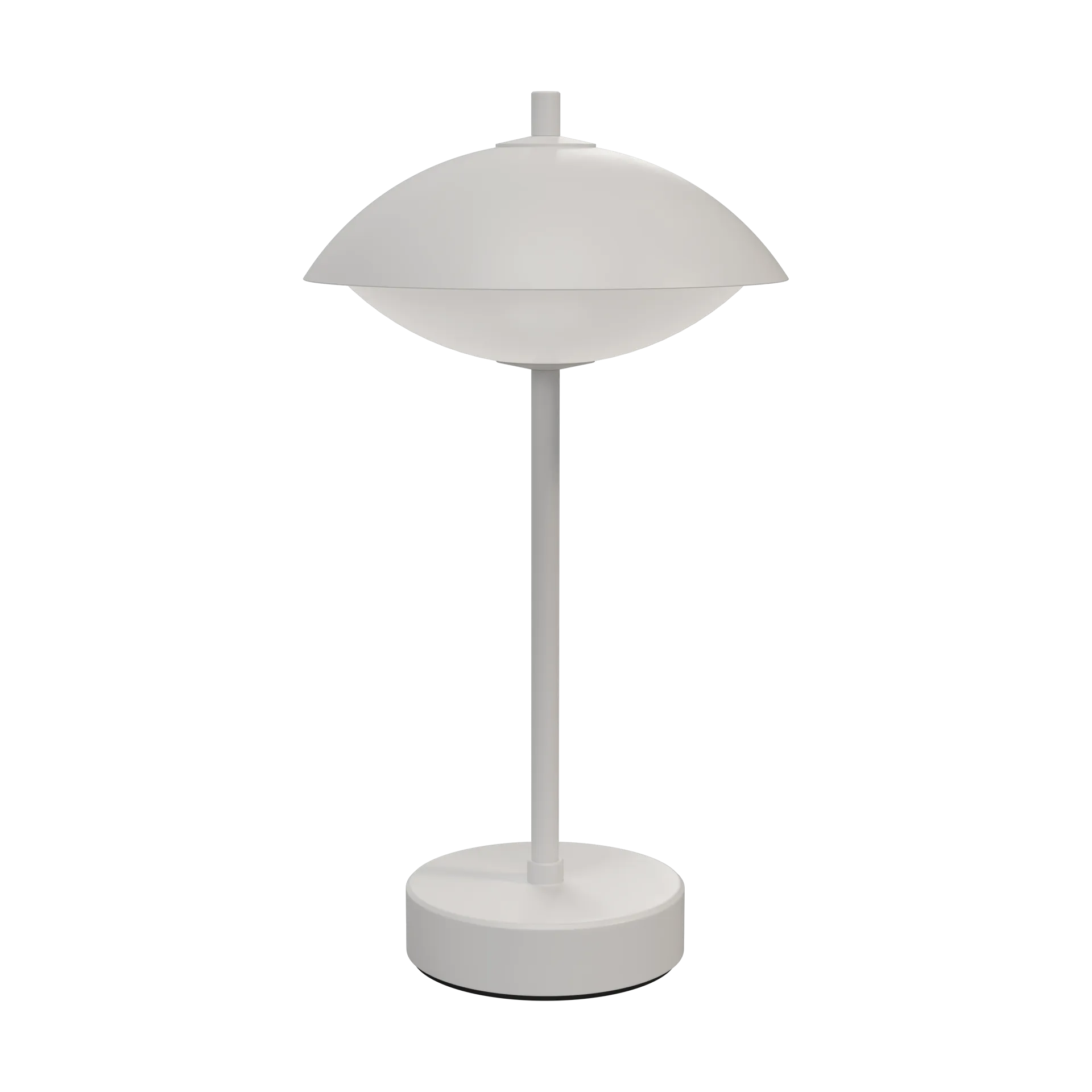 Fritz Hansen Clam kannettava pöytävalaisin 31 cm White