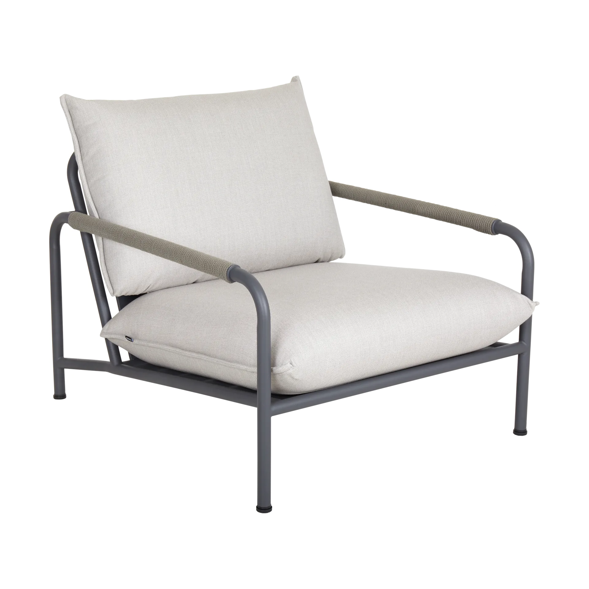 Brafab Lerberget lounge-nojatuoli Anthracite-saarni