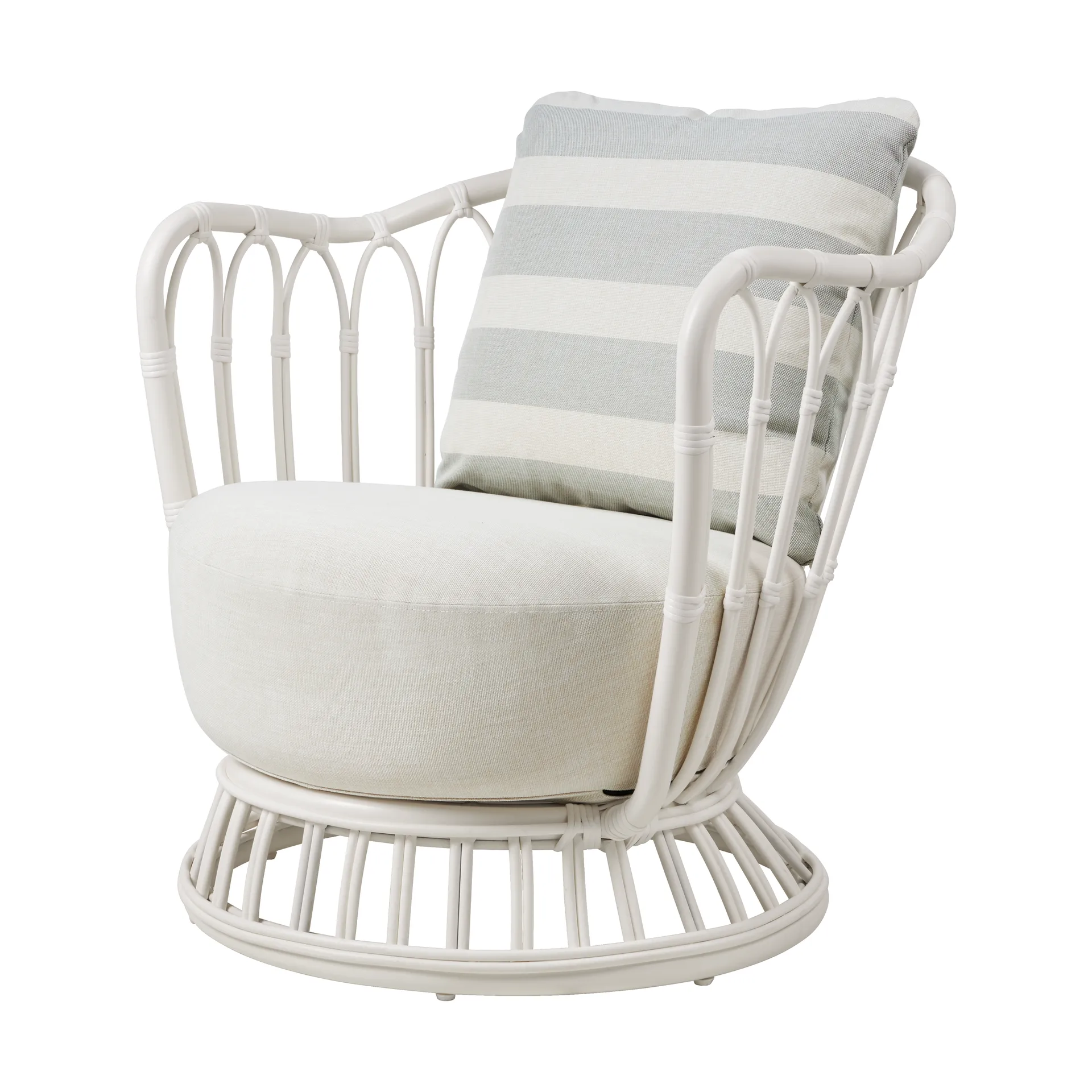 GUBI Grace Outdoor nojatuoli Leslie Limonta 006-020-alabaster white