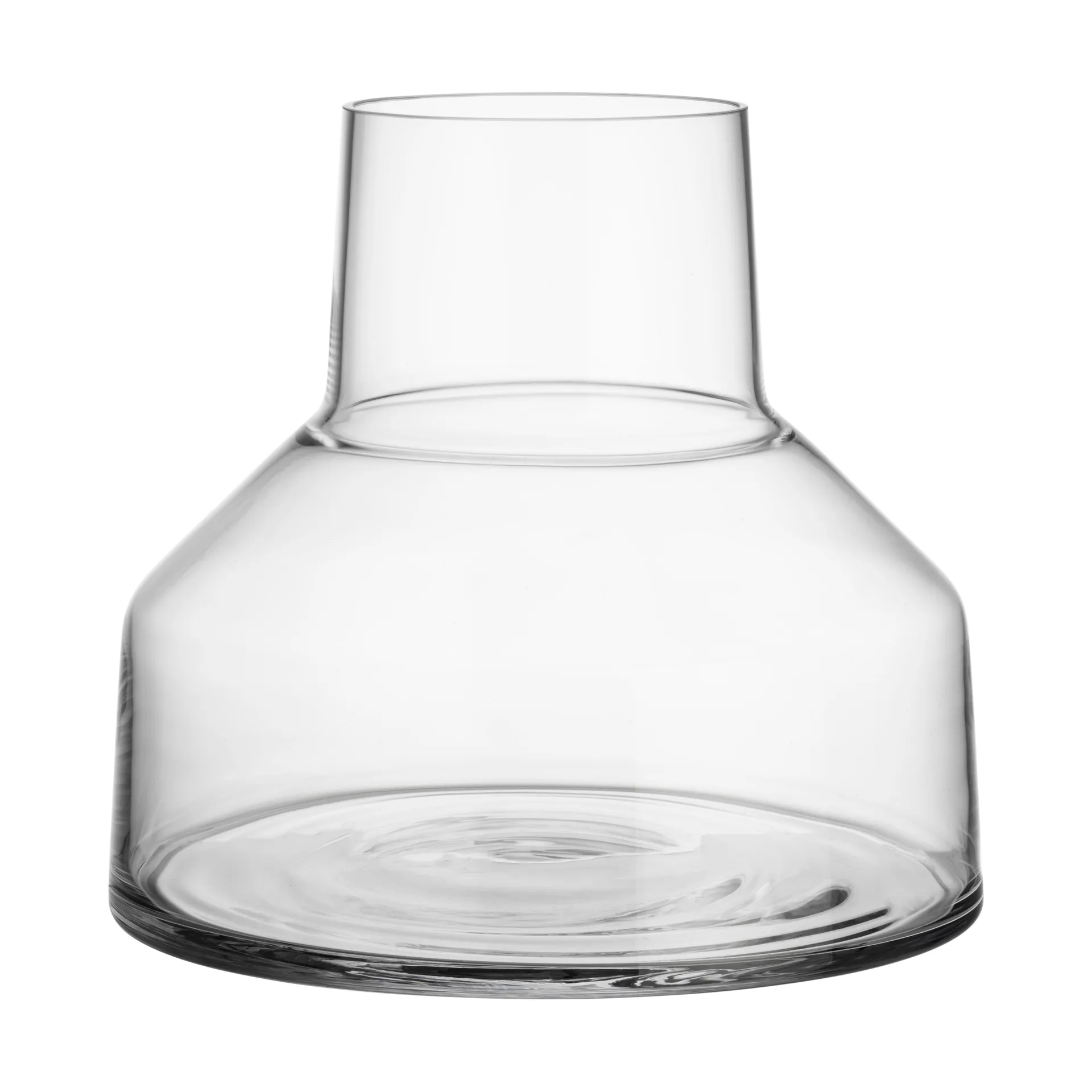 Iittala Solare vaasi matala Ø22x20 cm Kirkas