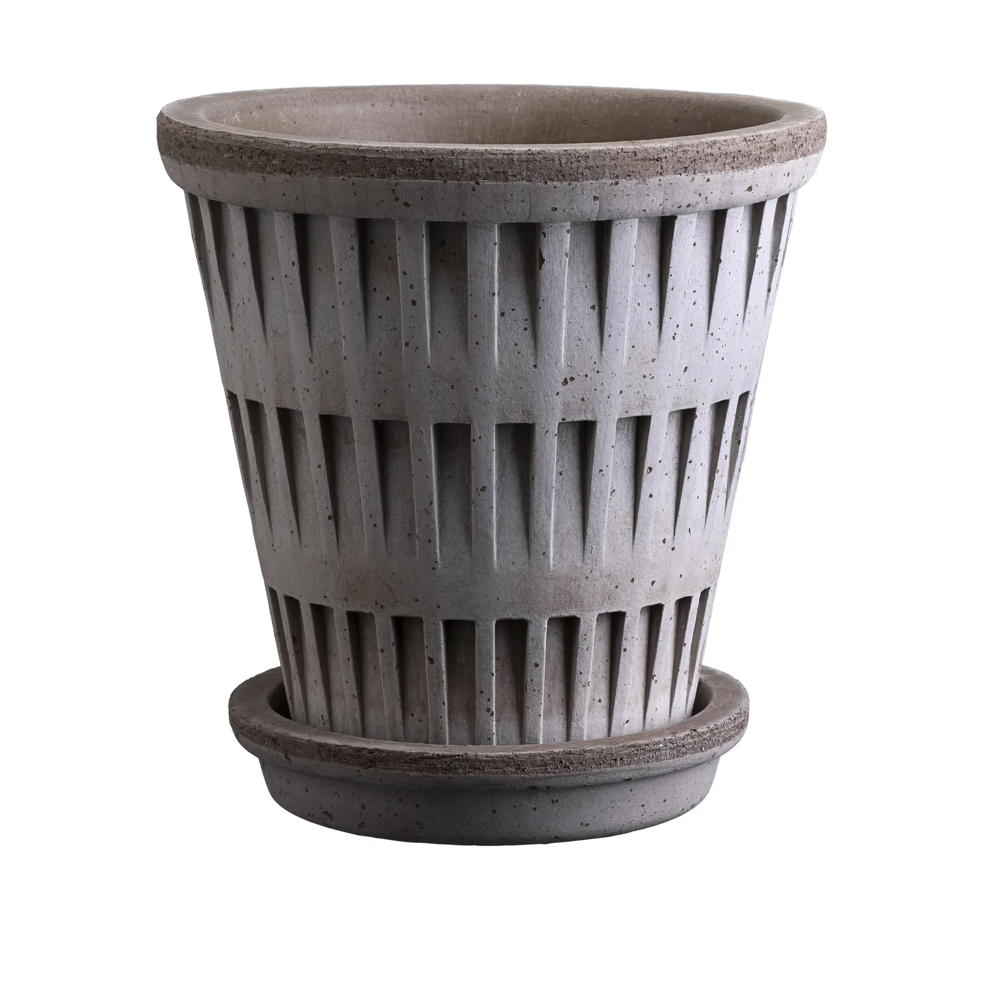 Bergs Potter Pantheon raw ruukku Harmaa, Ø21 cm
