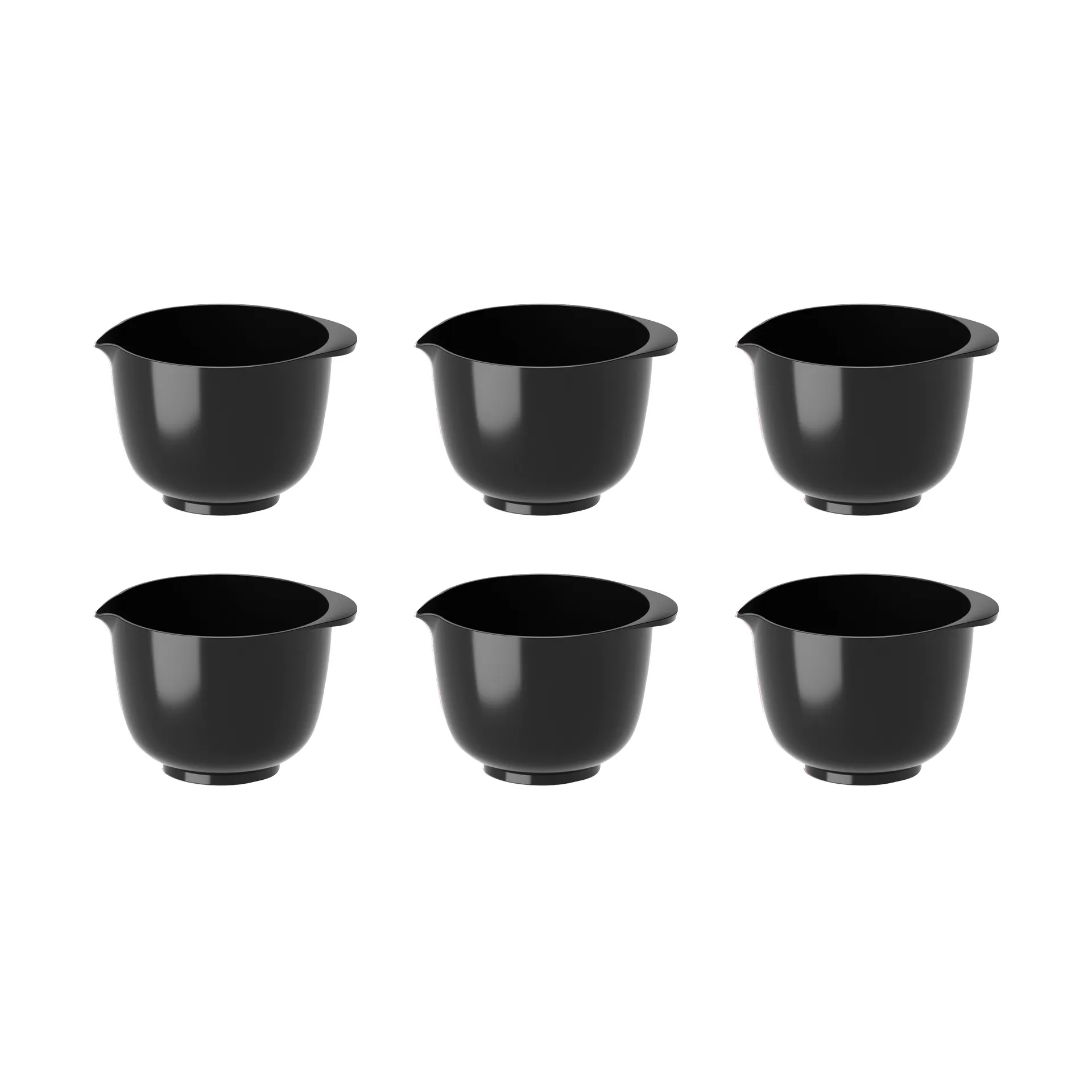 Rosti Margrethe minikulho 25 ml 6-pack. Musta