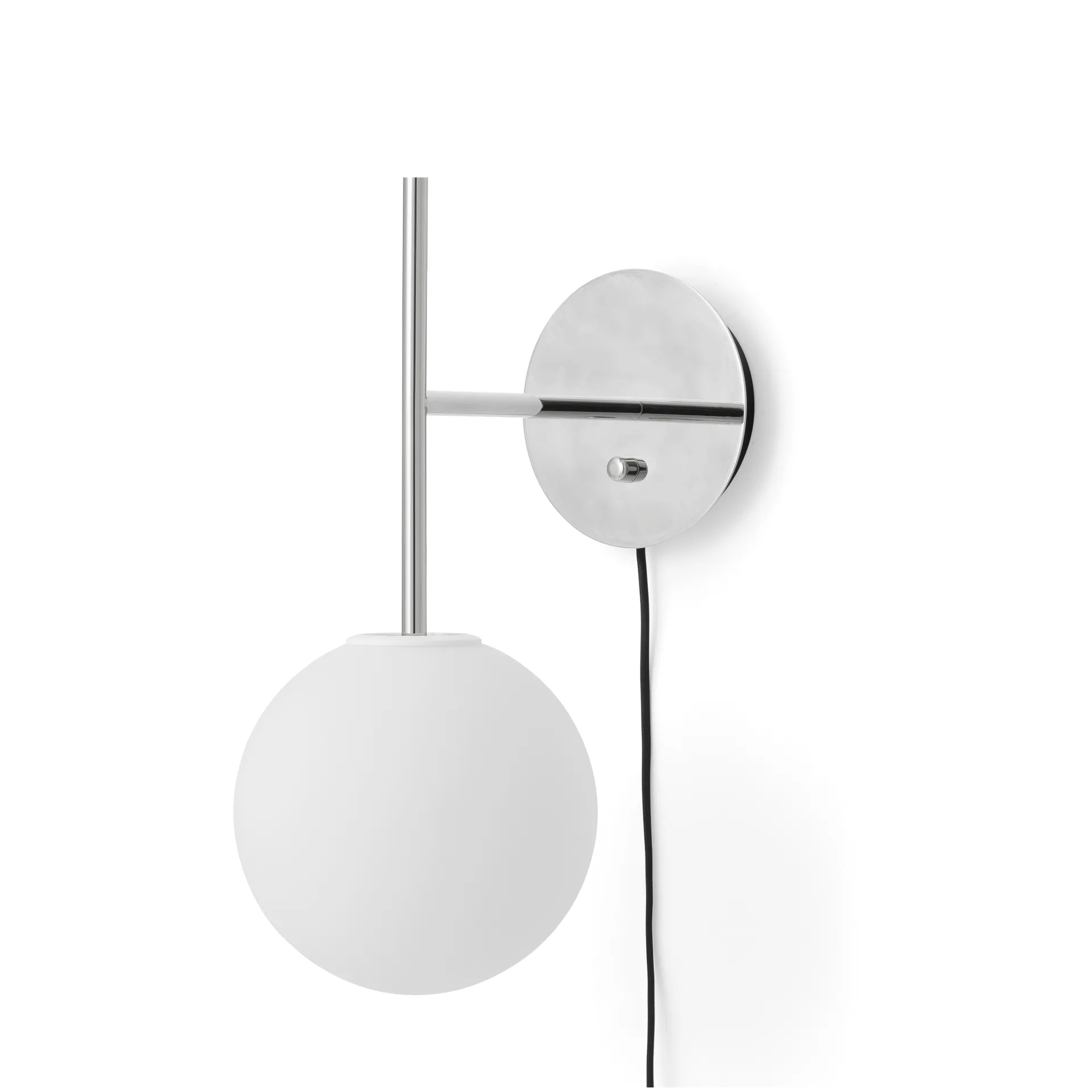 Audo Copenhagen TR Bulb Suspended seinävalaisin Polished steel